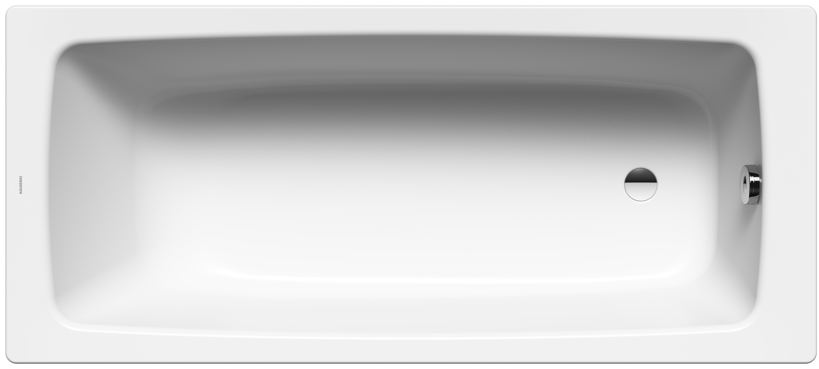 Kaldewei Cayono rechthoekig bad 180x80 cm wit 275100011001