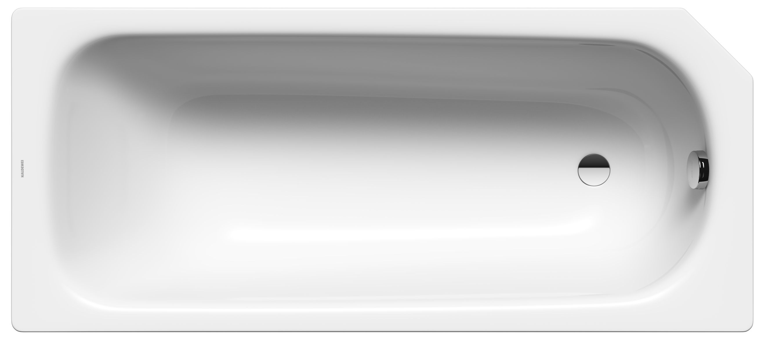 Kaldewei Saniform V1-V4 rechthoekig bad 160x70 cm wit 192300011001