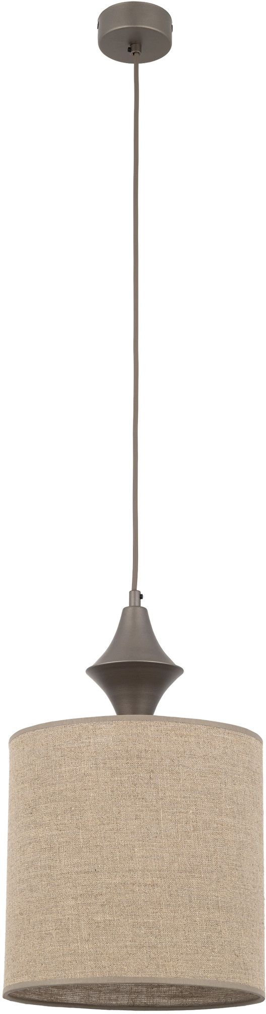 TK Lighting Amura hanglamp 1x15 W bruin 11438
