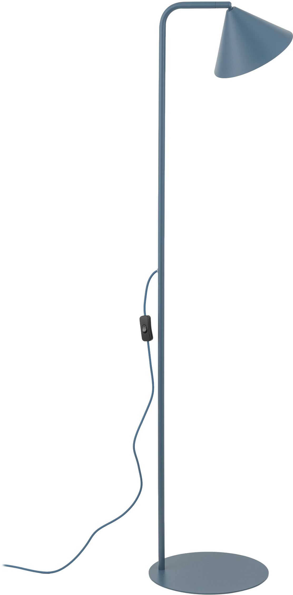 TK Lighting Cono staanlamp 1x W blauw 16206