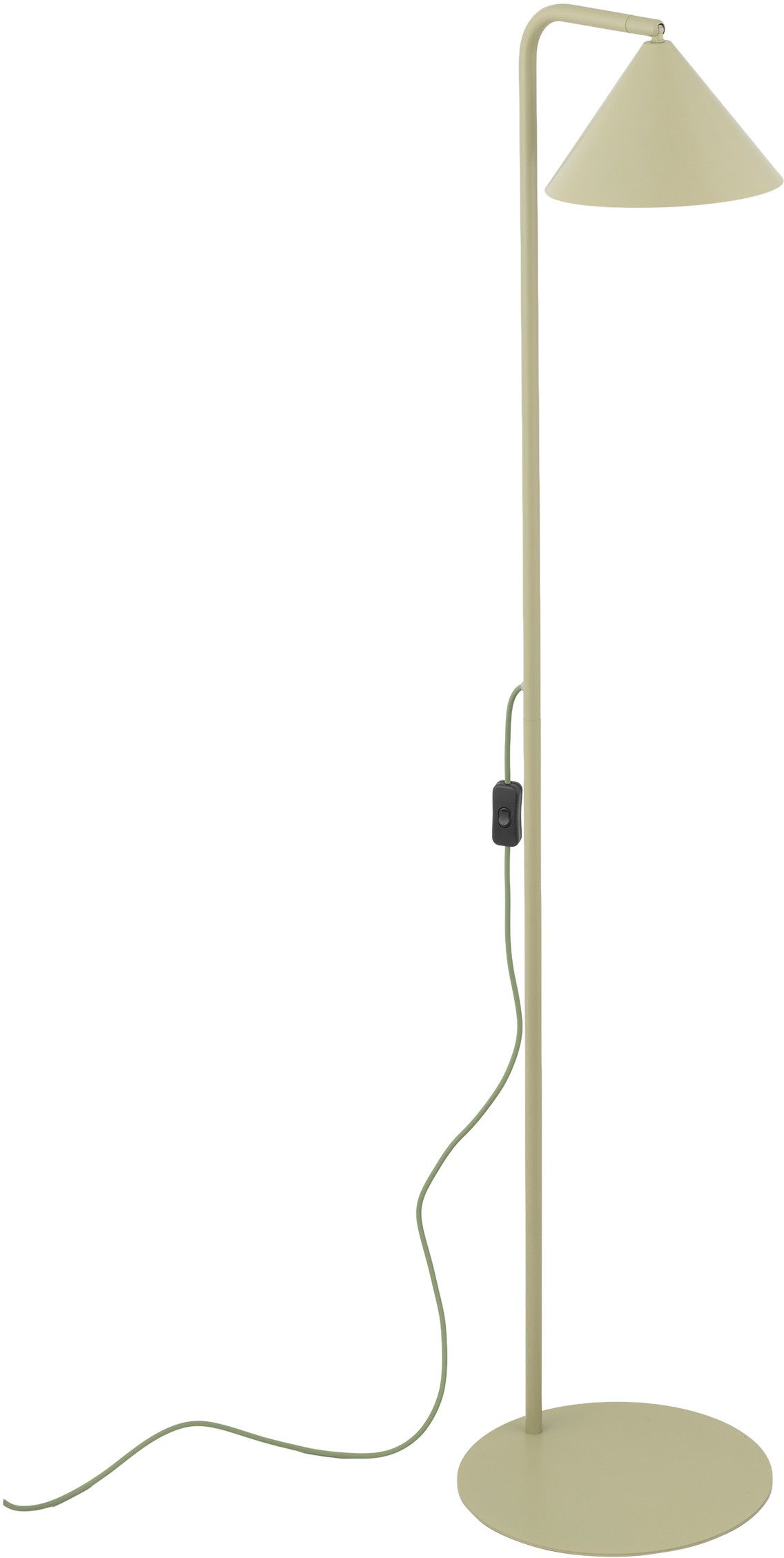 TK Lighting Cono staanlamp 1x W groen 16205