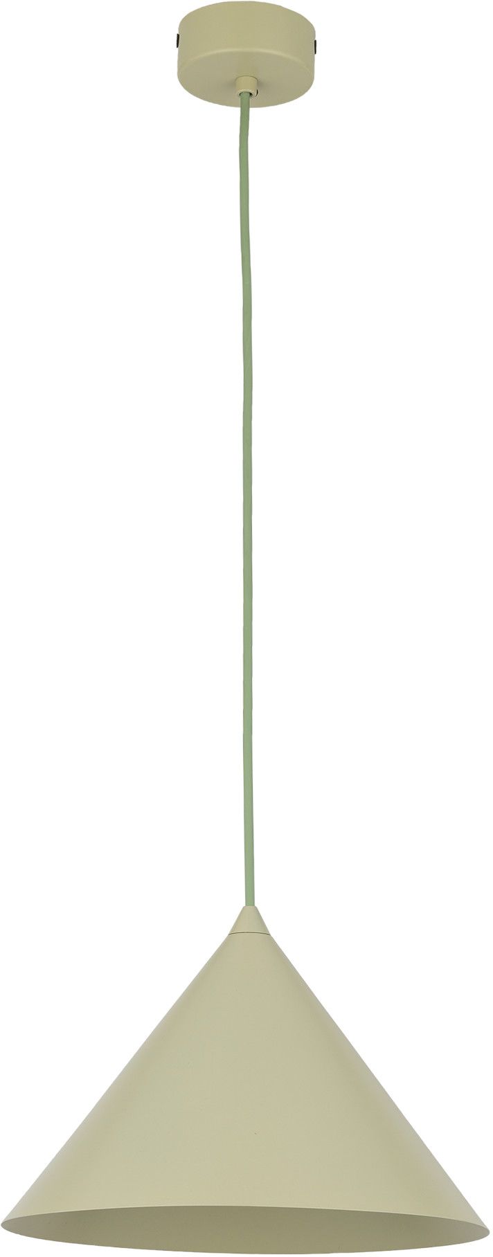 TK Lighting Cono hanglamp 1x15 W groen 11418