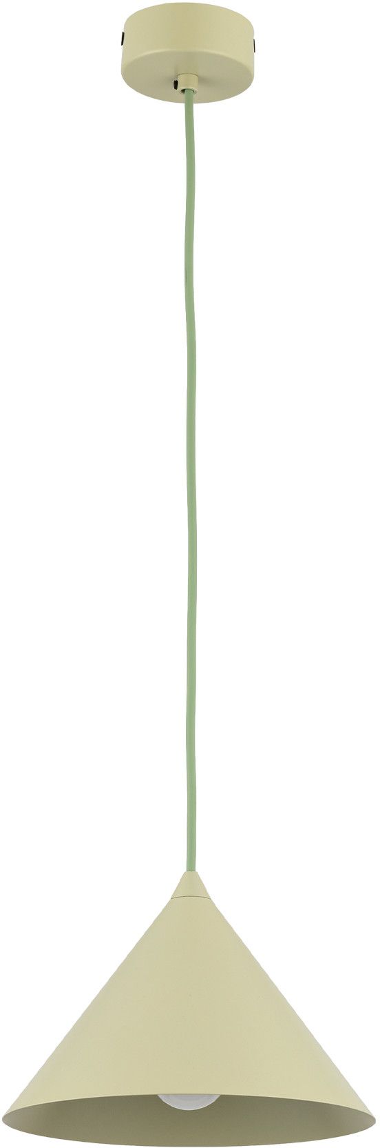 TK Lighting Cono hanglamp 1x15 W groen 11417