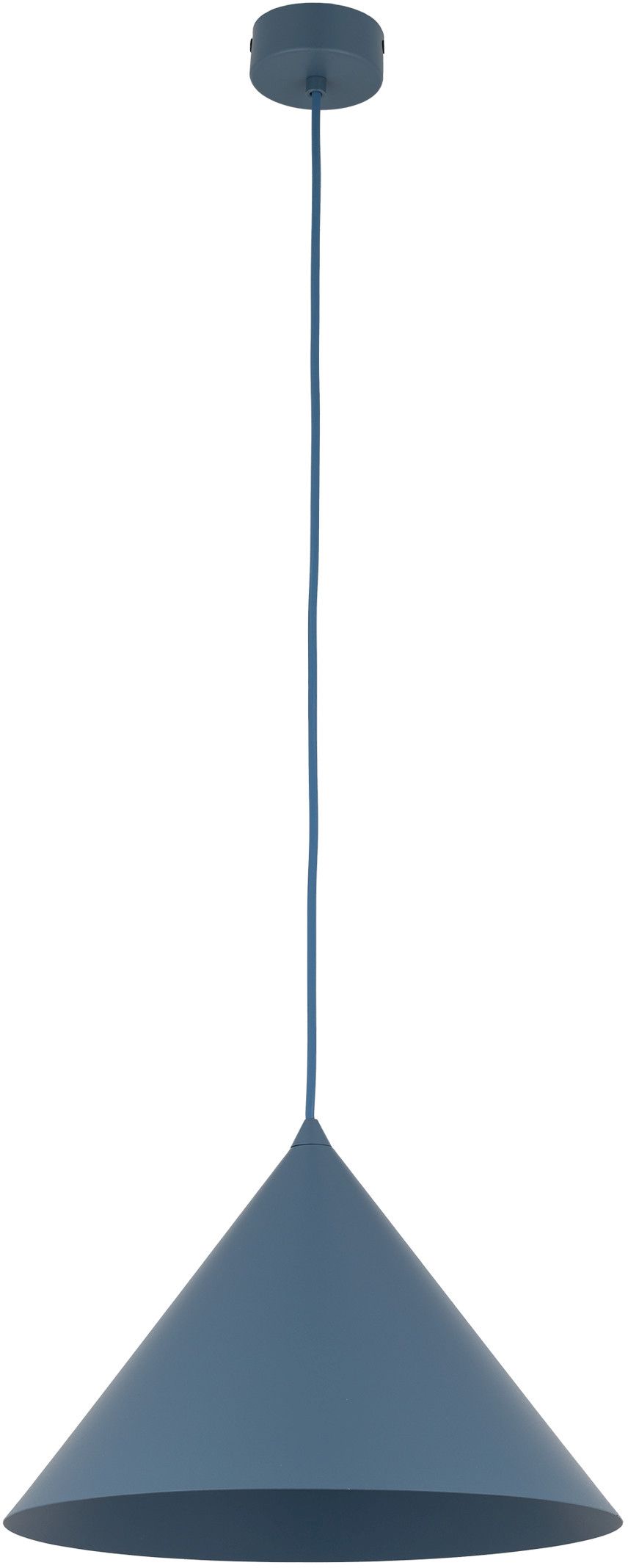 TK Lighting Cono hanglamp 1x15 W blauw 11415