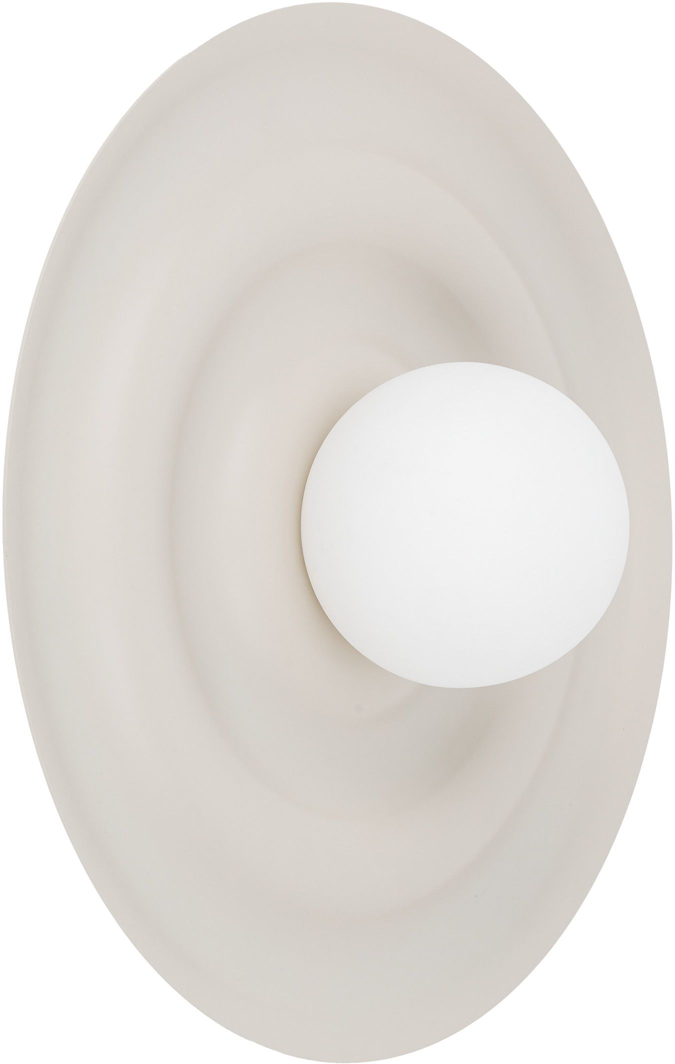 TK Lighting Onda wandlamp 1x8 W melkachtig 11409