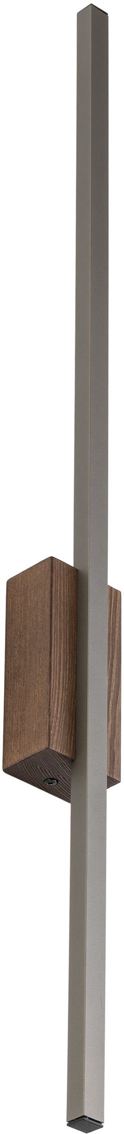 TK Lighting Flash wandlamp 1x13 W bruin 11404