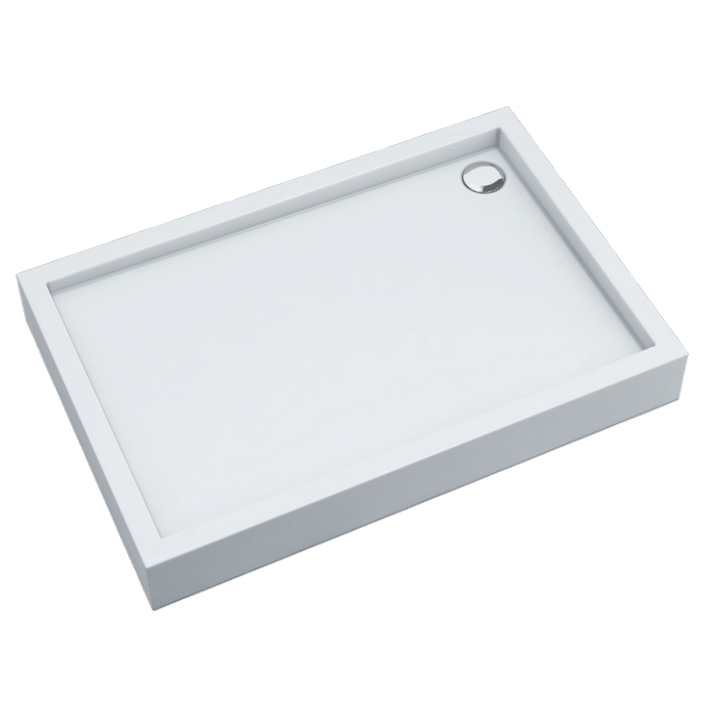Schedpol Medium rechthoekige douchebak 100x80 cm wit 3.4736