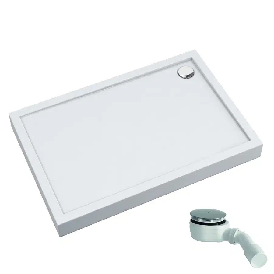 Schedpol Competia New rechthoekige douchebak 100x90 cm wit 3.4645