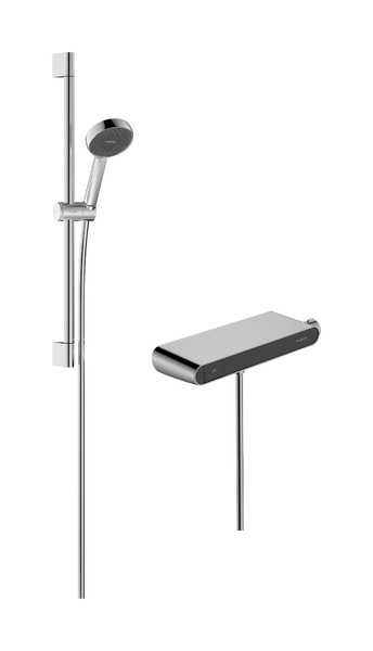 Hansgrohe Activera Select S doucheset wand met thermostaat chroom 28087000