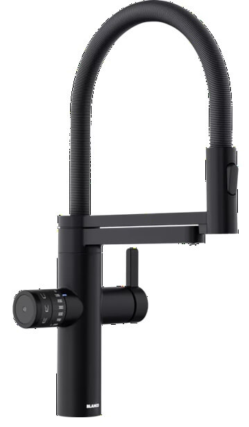 Blanco Evol-S Pro waterfilterkraan staand zwart 526629