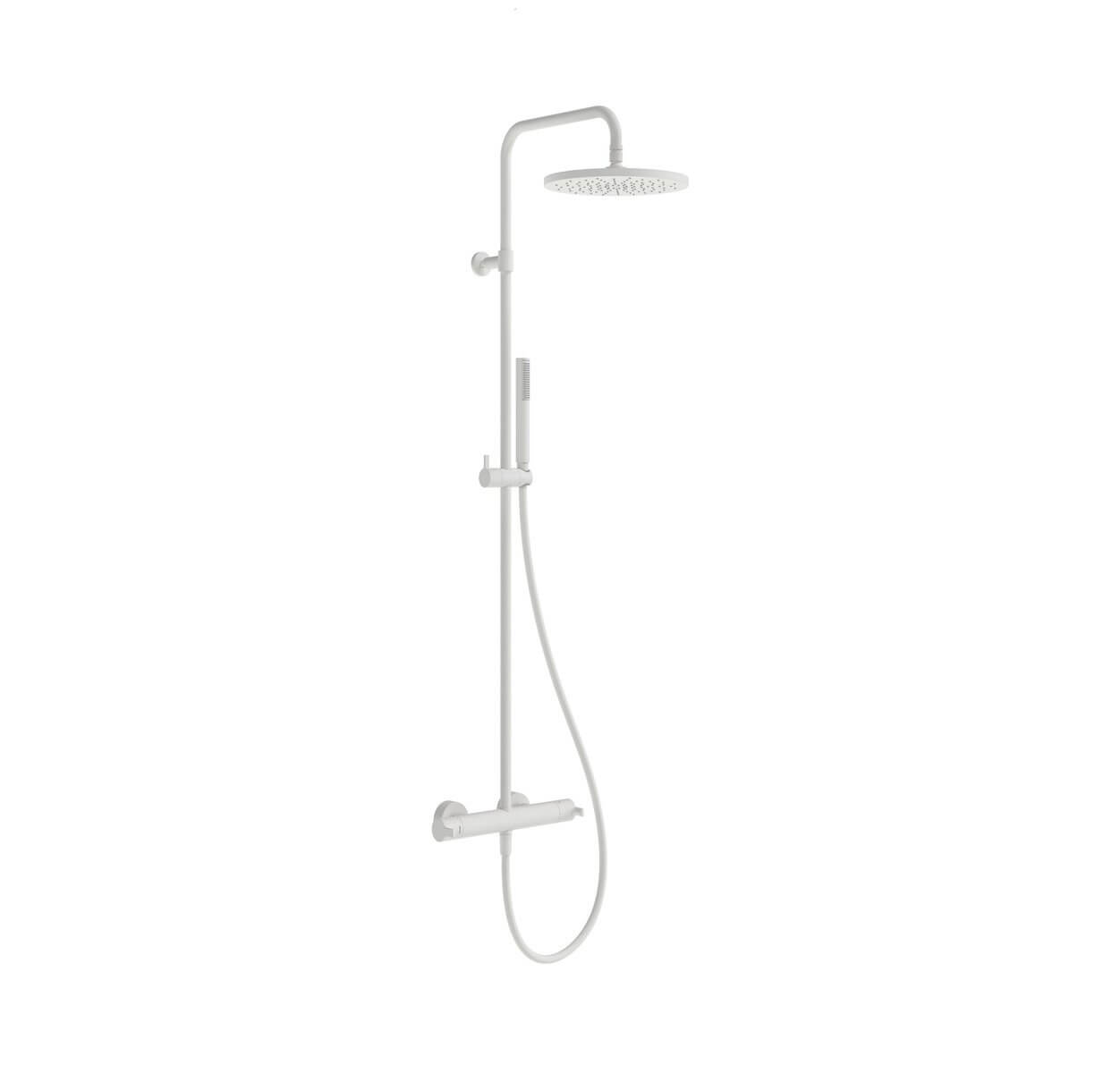 Ravak Termo doucheset wand met thermostaat met regendouche chroom X070694