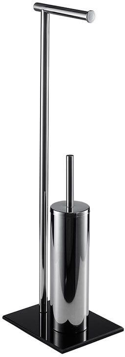 BISK Niagara toiletrolhouder met toiletborstel chroom 04325