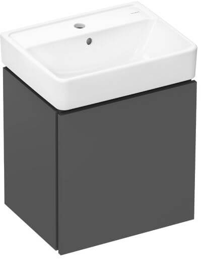 Hansgrohe Xilesa E wastafel met kast 50 cm grijs 54395760