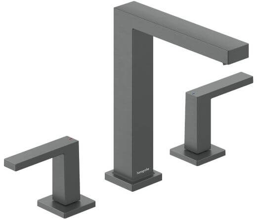 Hansgrohe Tecturis E wastafelkraan staand zwart 73030340