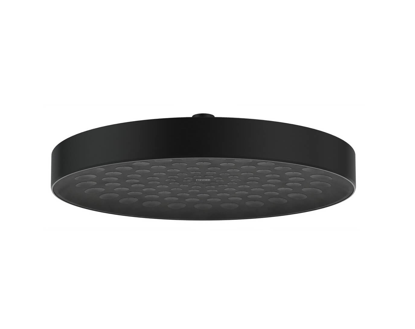 Ravak regendouche 30x30 cm rond zwart X07P1460