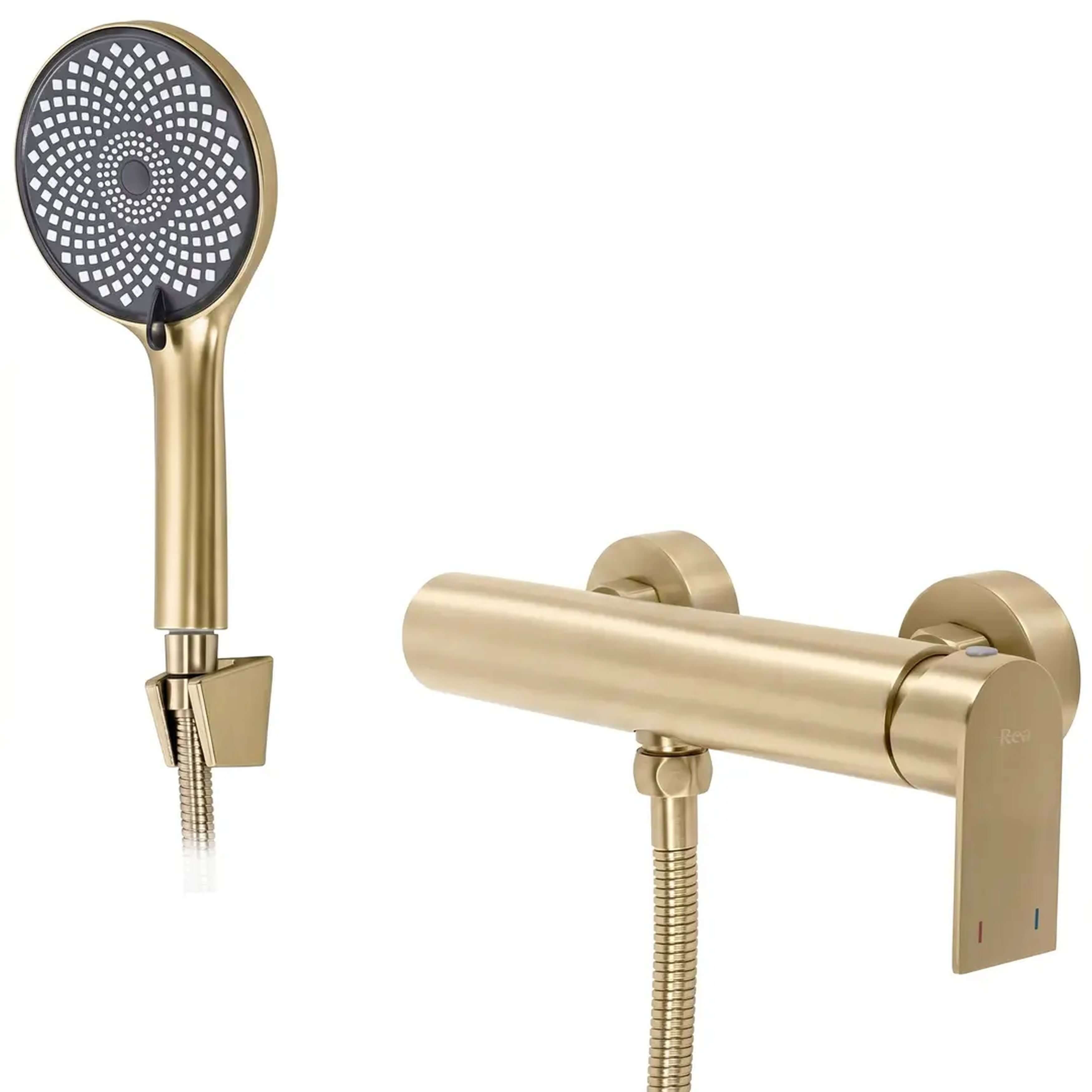 Rea Hunter douchekraan wand gouden REA-B6693