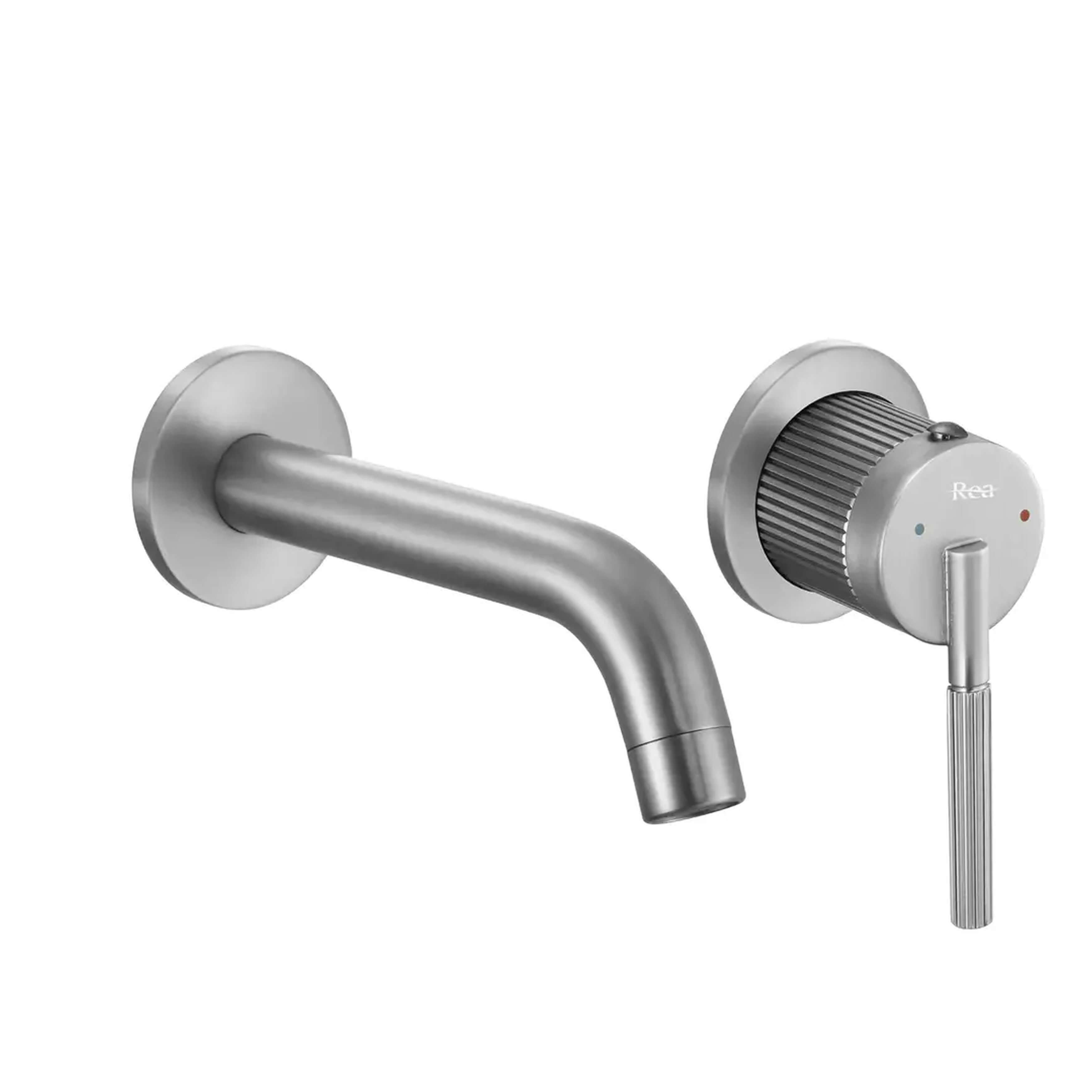 Rea Argon wastafelkraan inbouw nikkel REA-B3912