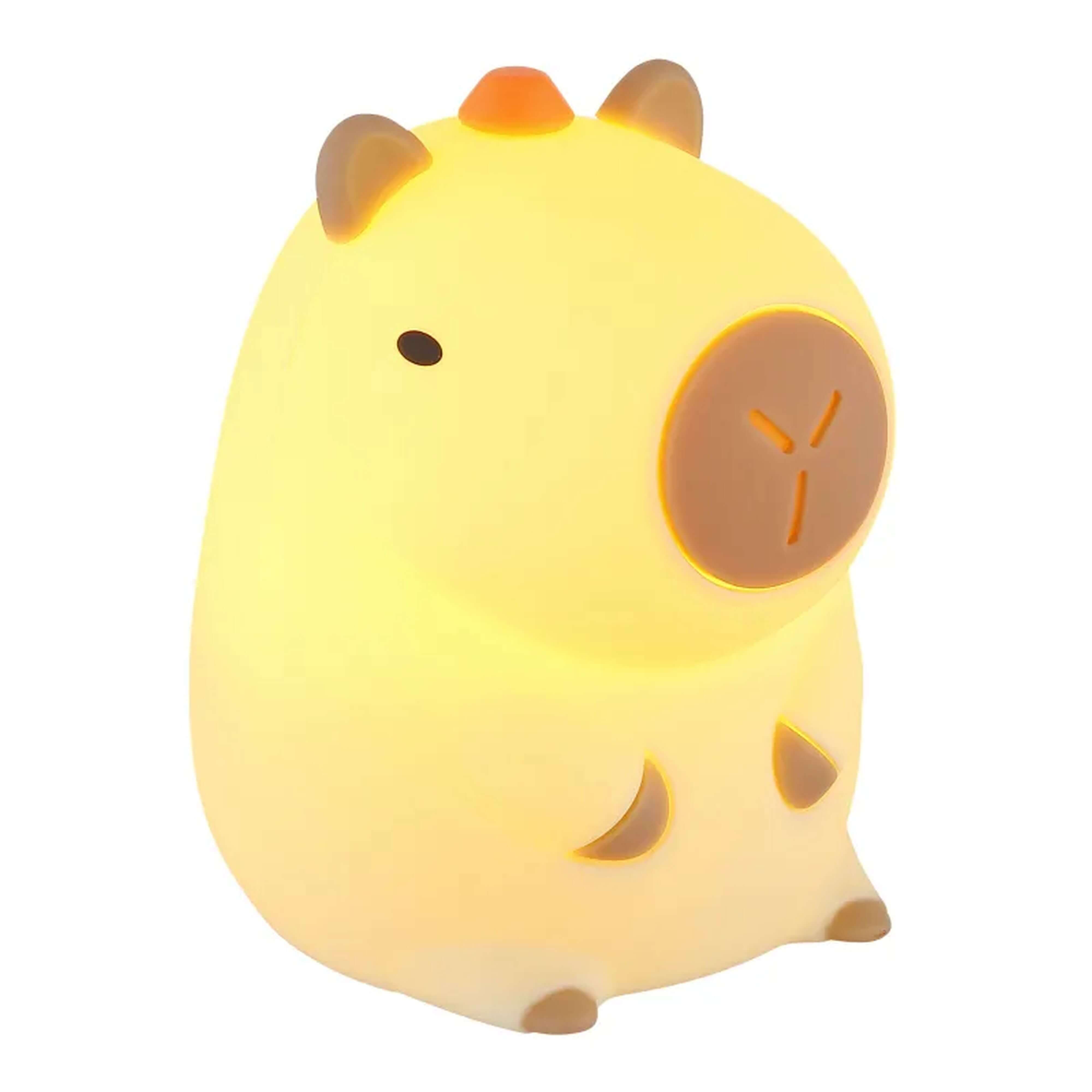 Globo Lighting Capybara rgb-nachtlampje 1x1.5 W bruin 2874