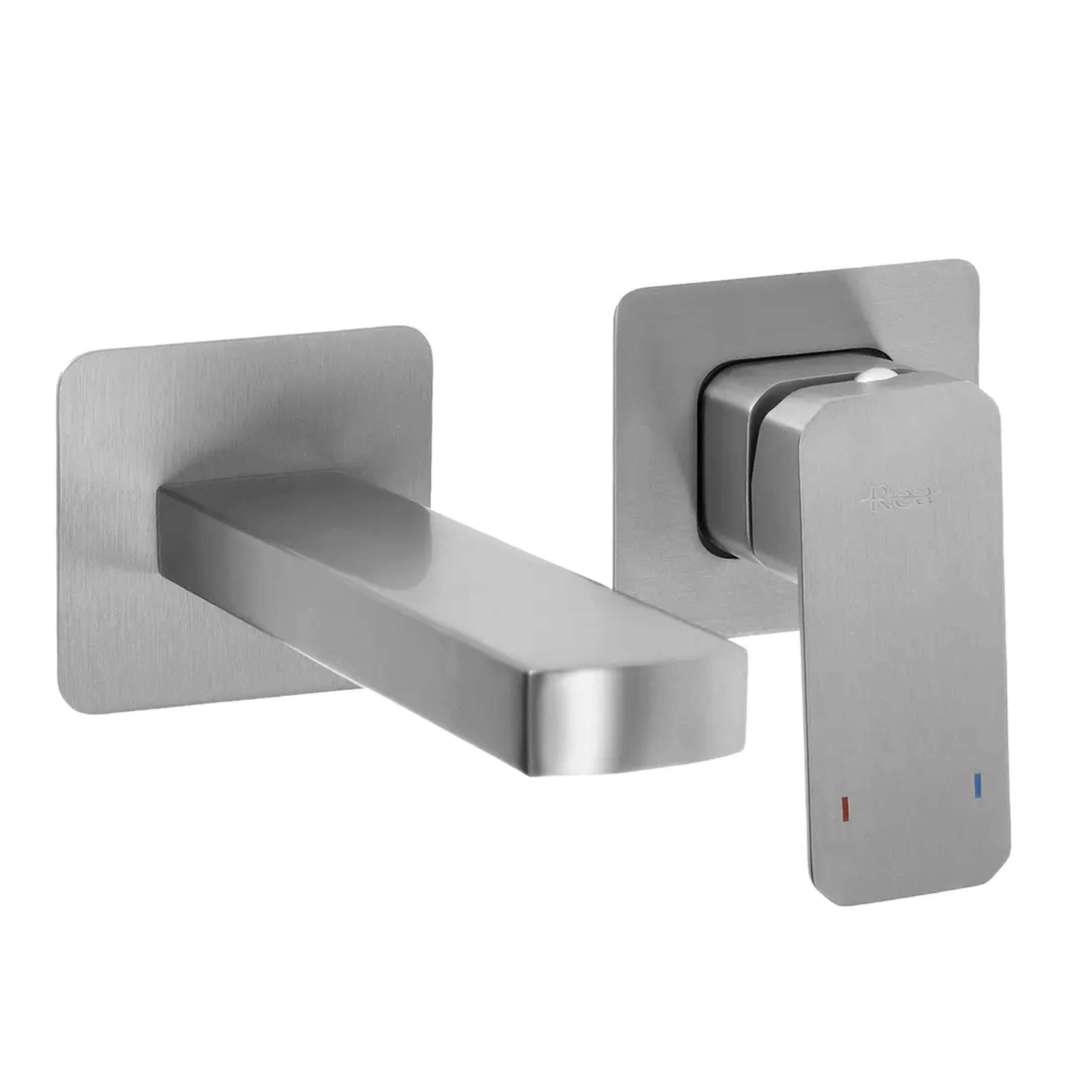 Rea Arlo wastafelkraan inbouw nikkel REA-B5610