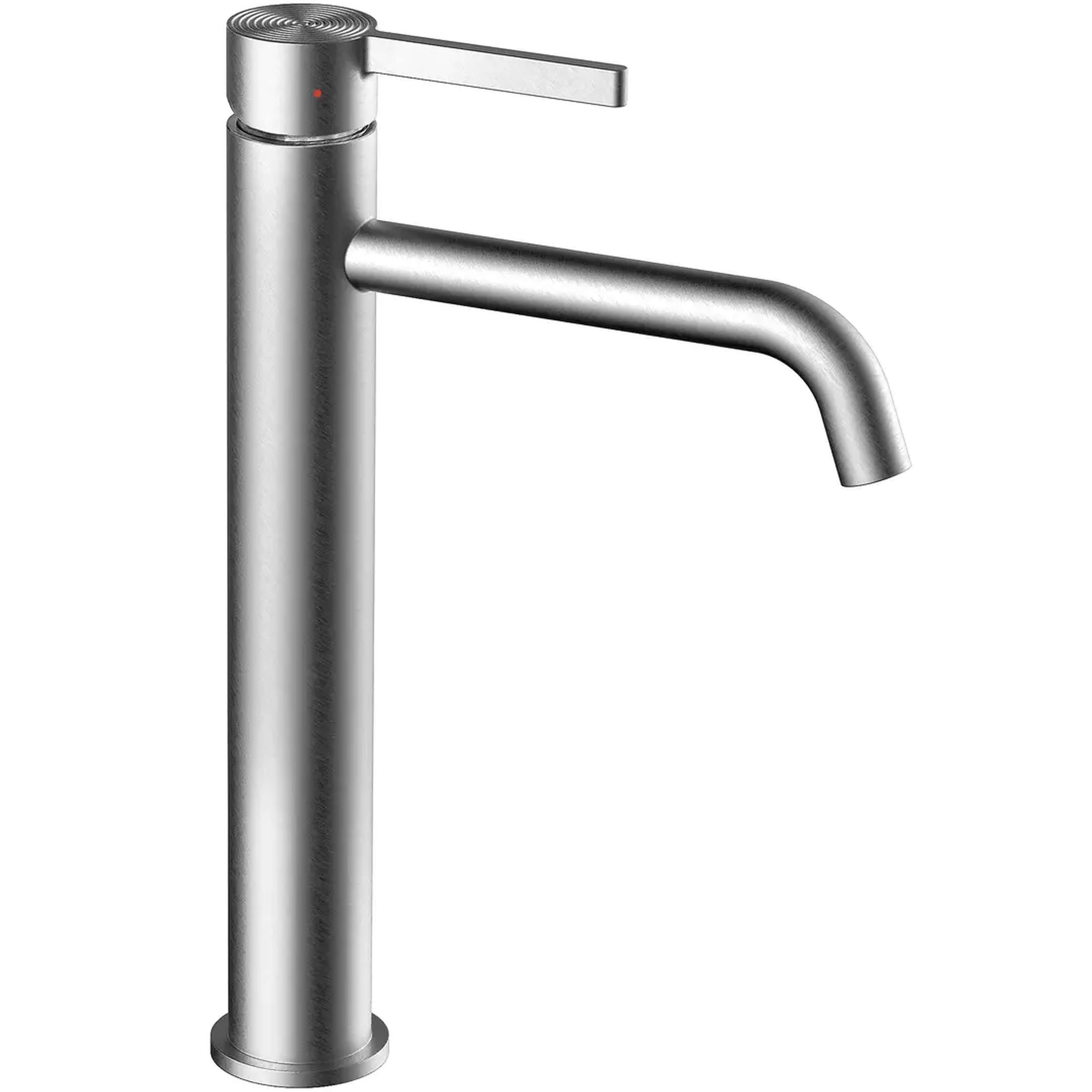 Rea Foster wastafelkraan staand nikkel REA-B6324