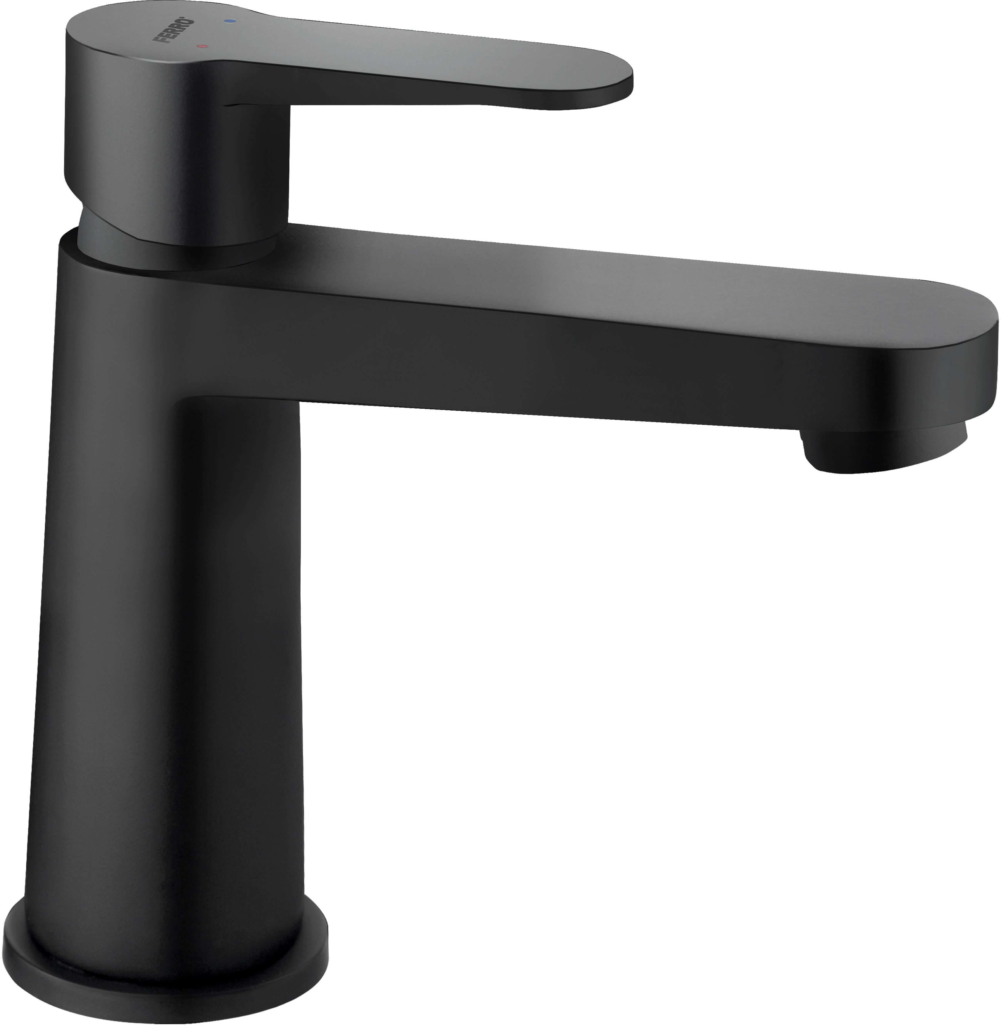 Ferro Nostris wastafelkraan staand zwart BNS2BL