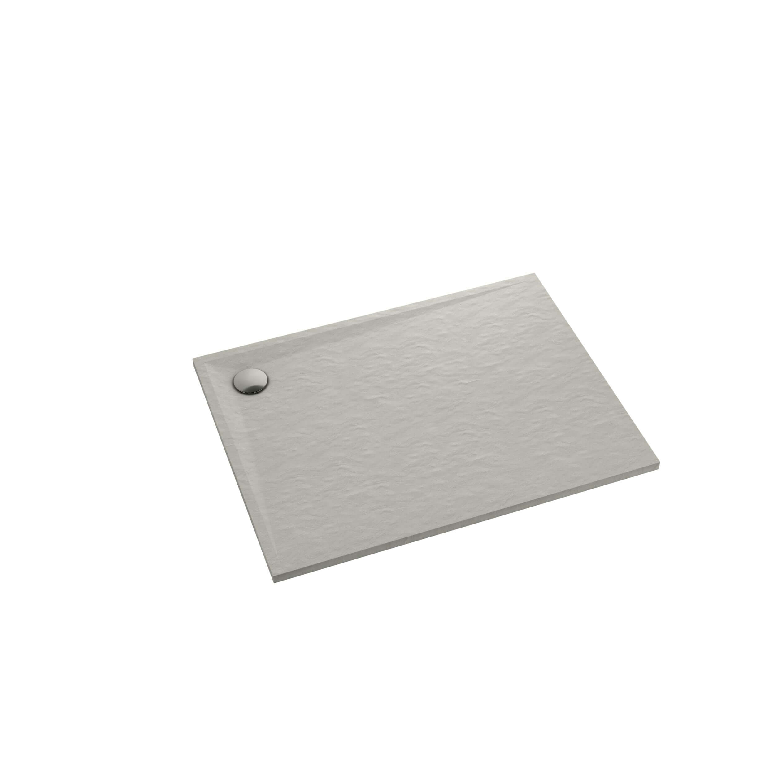 Schedpol Etrusco Cement Stone rechthoekige douchebak 140x80 cm cement 3.467/CT/ST