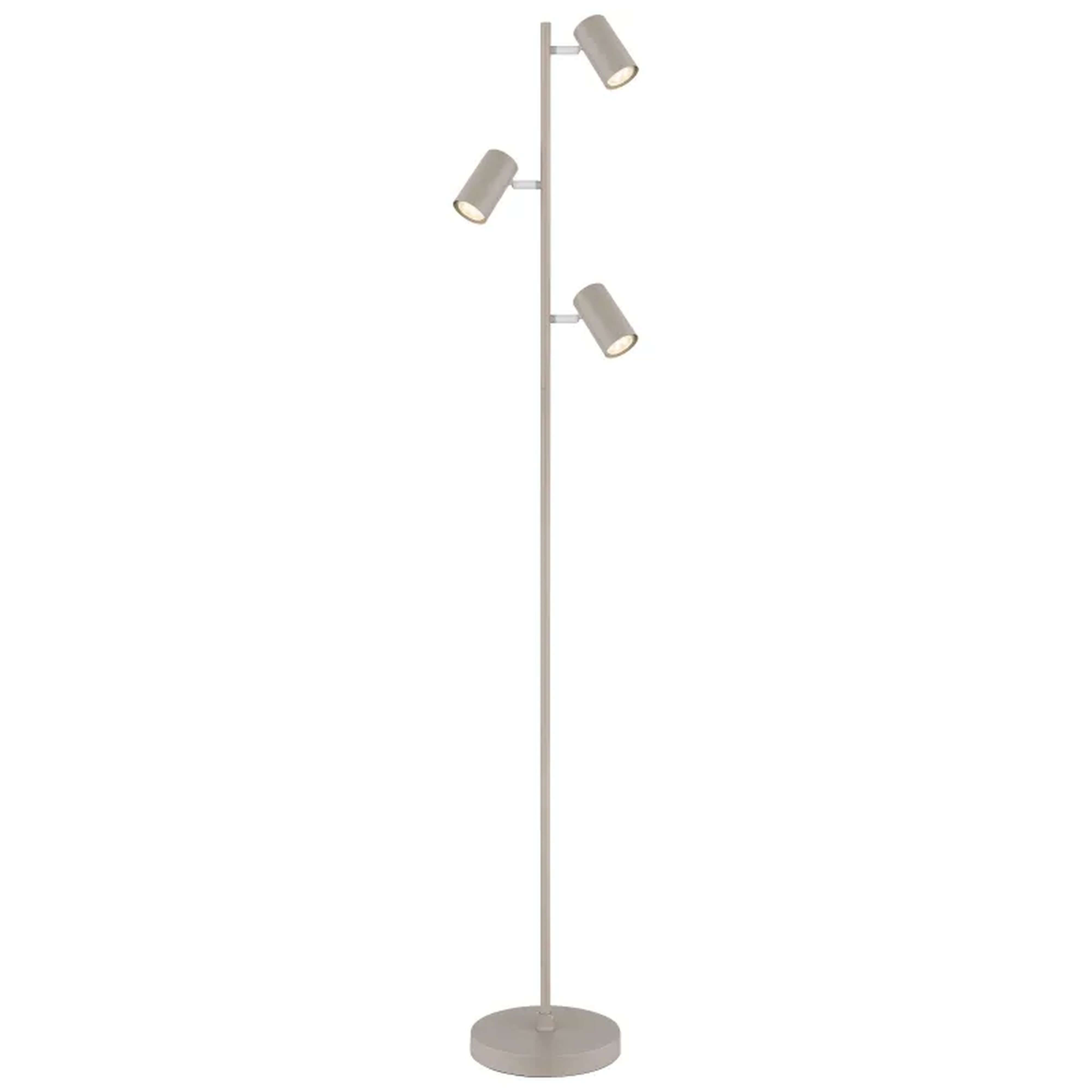 Globo Lighting Robby staanlamp 3x5 W zandkleurig 57911SSA