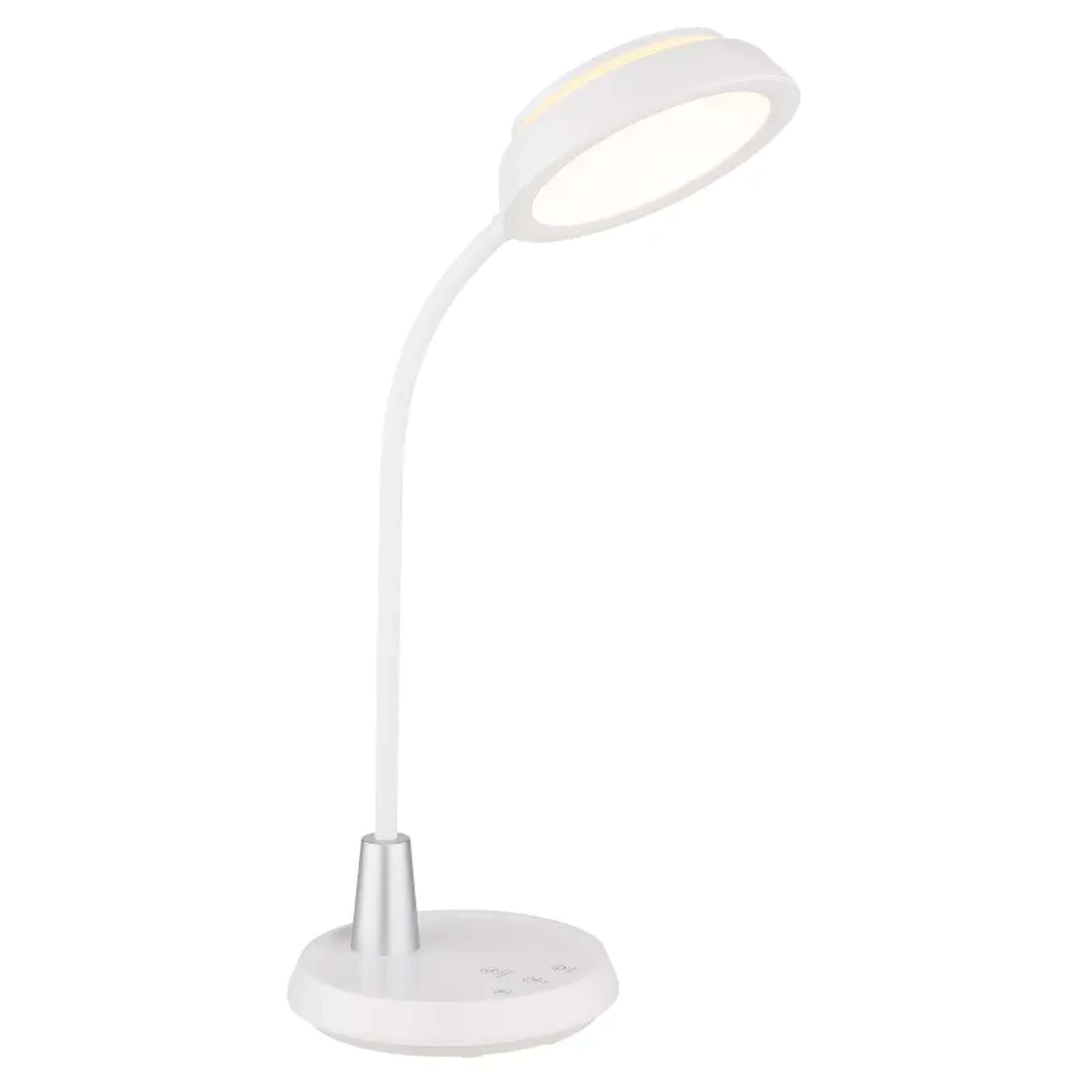Globo Lighting Kirk tafellamp 1x12 W wit 58496W