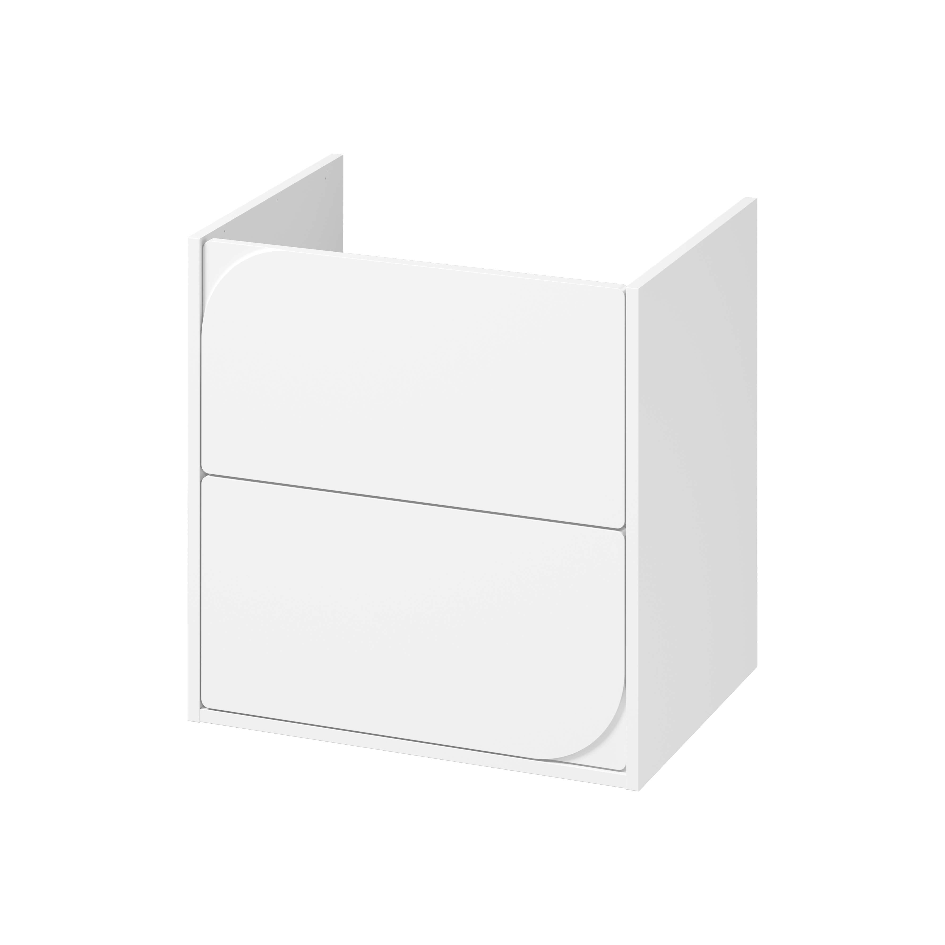 Cersanit Crea II kast 59.4x44.7x62.1 cm hangend onder de wastafel wit S1058-020