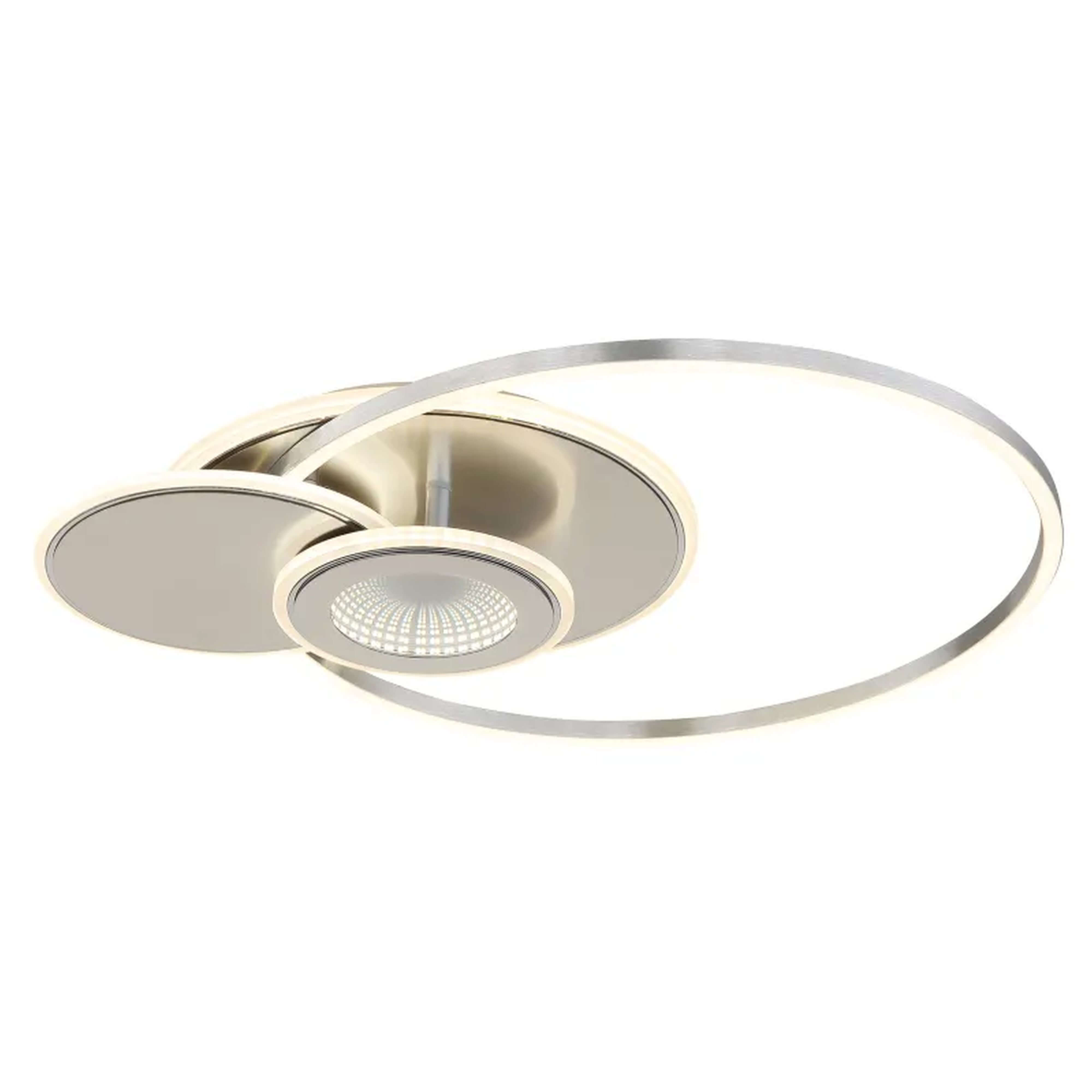 Globo Lighting Beltran plafondlamp 3x24 W zilveren 68278-24