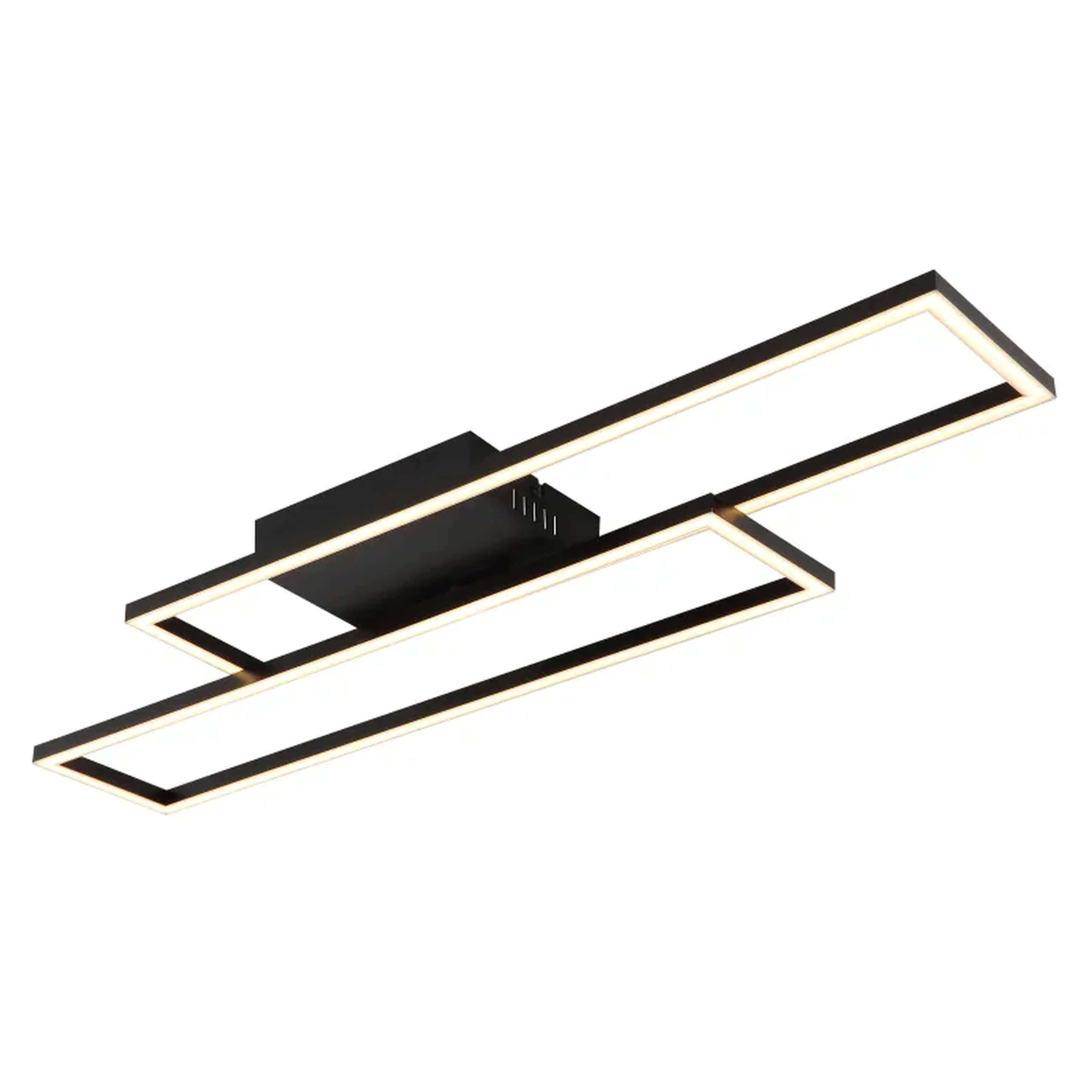 Globo Lighting Tatjana plafondlamp 2x30 W zwart 67363-30