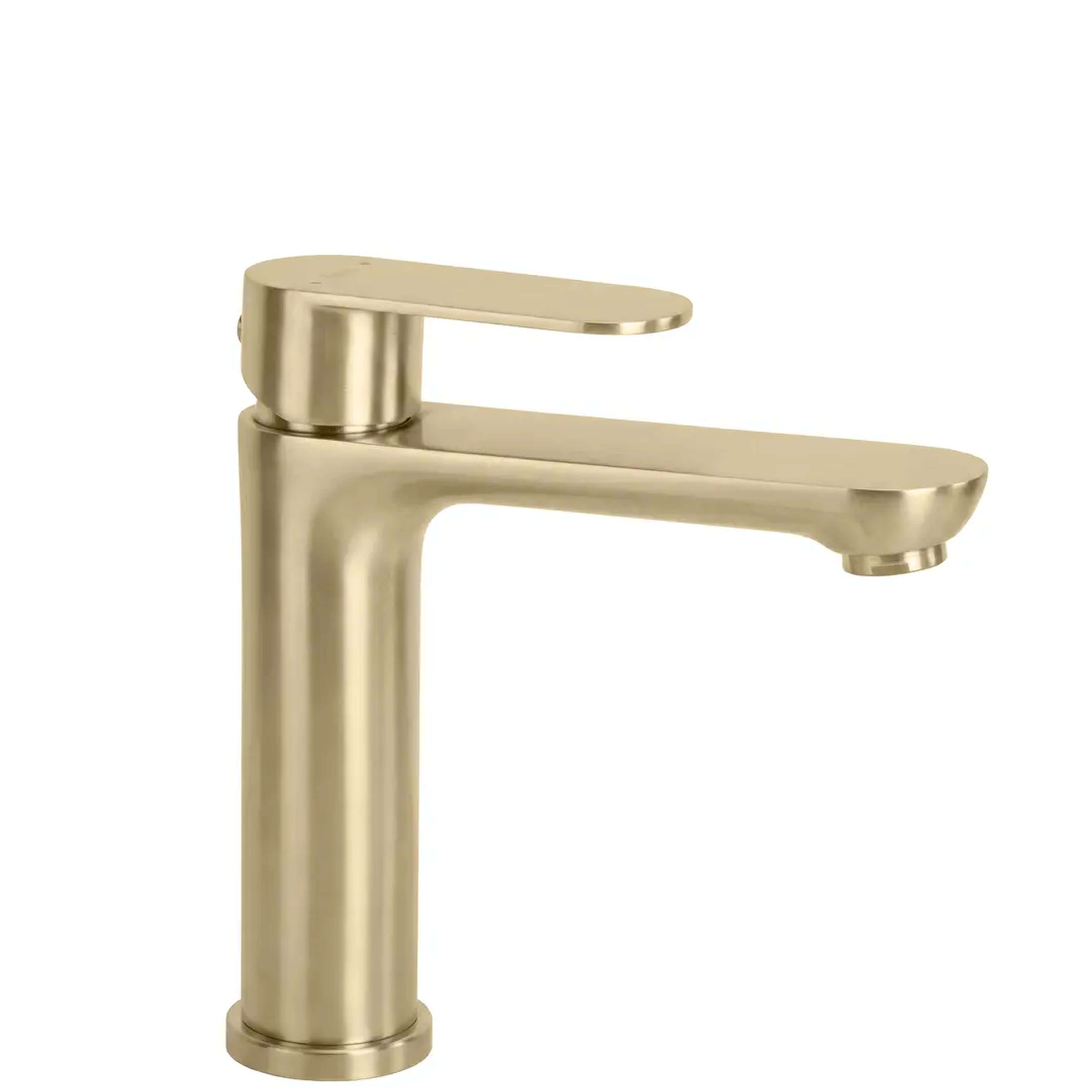 Rea Logan wastafelkraan staand gouden REA-B6697