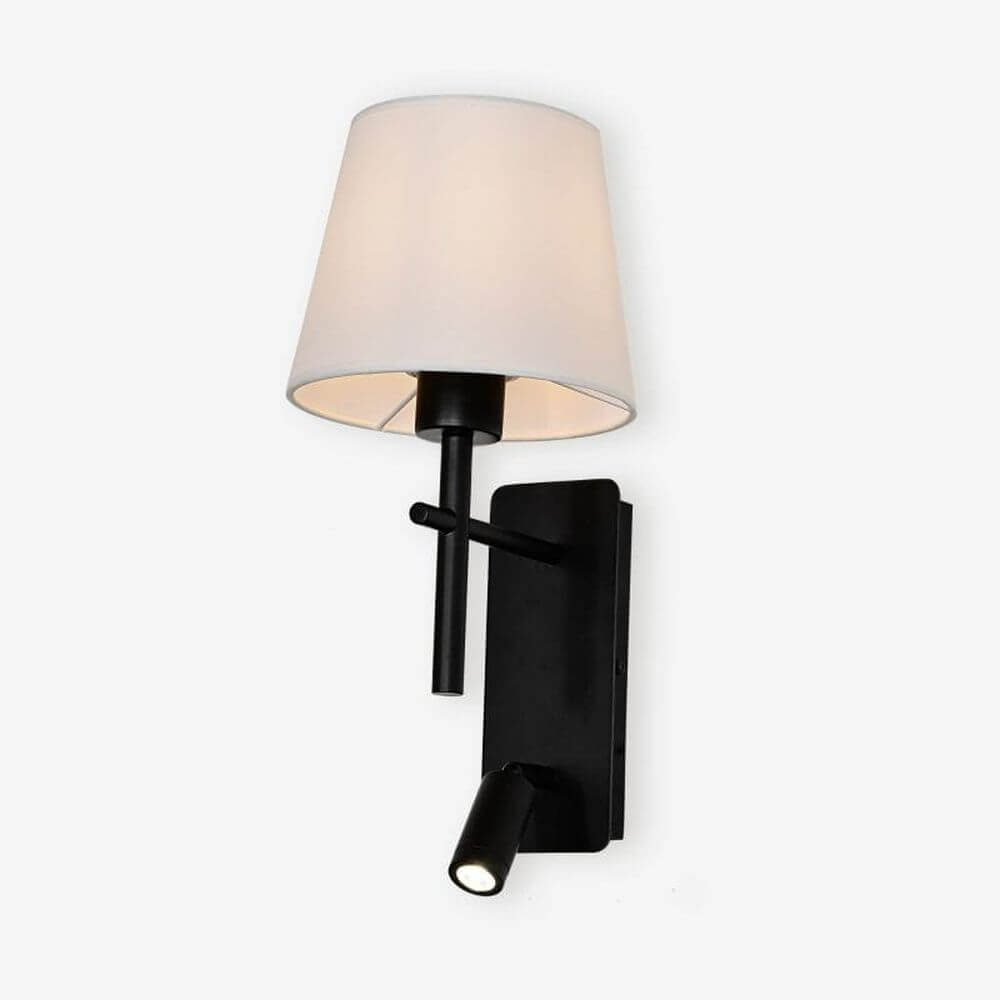 Zuma Line Luna wandlamp 2x2.5 W wit-zwart W4106-2BK+WH