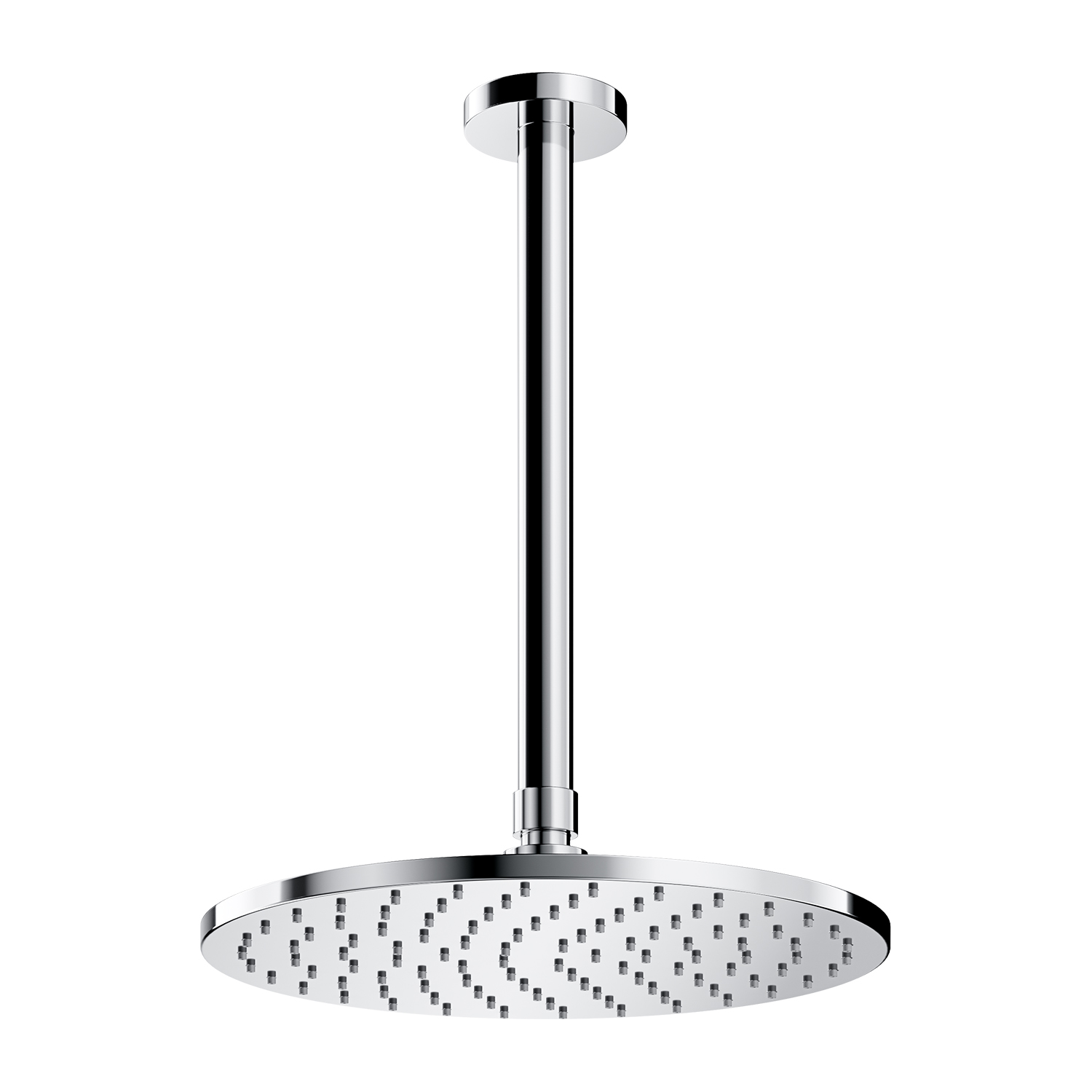 Omnires SlimLine regendouche met arm 25x25 cm rond chroom WSSET1CR