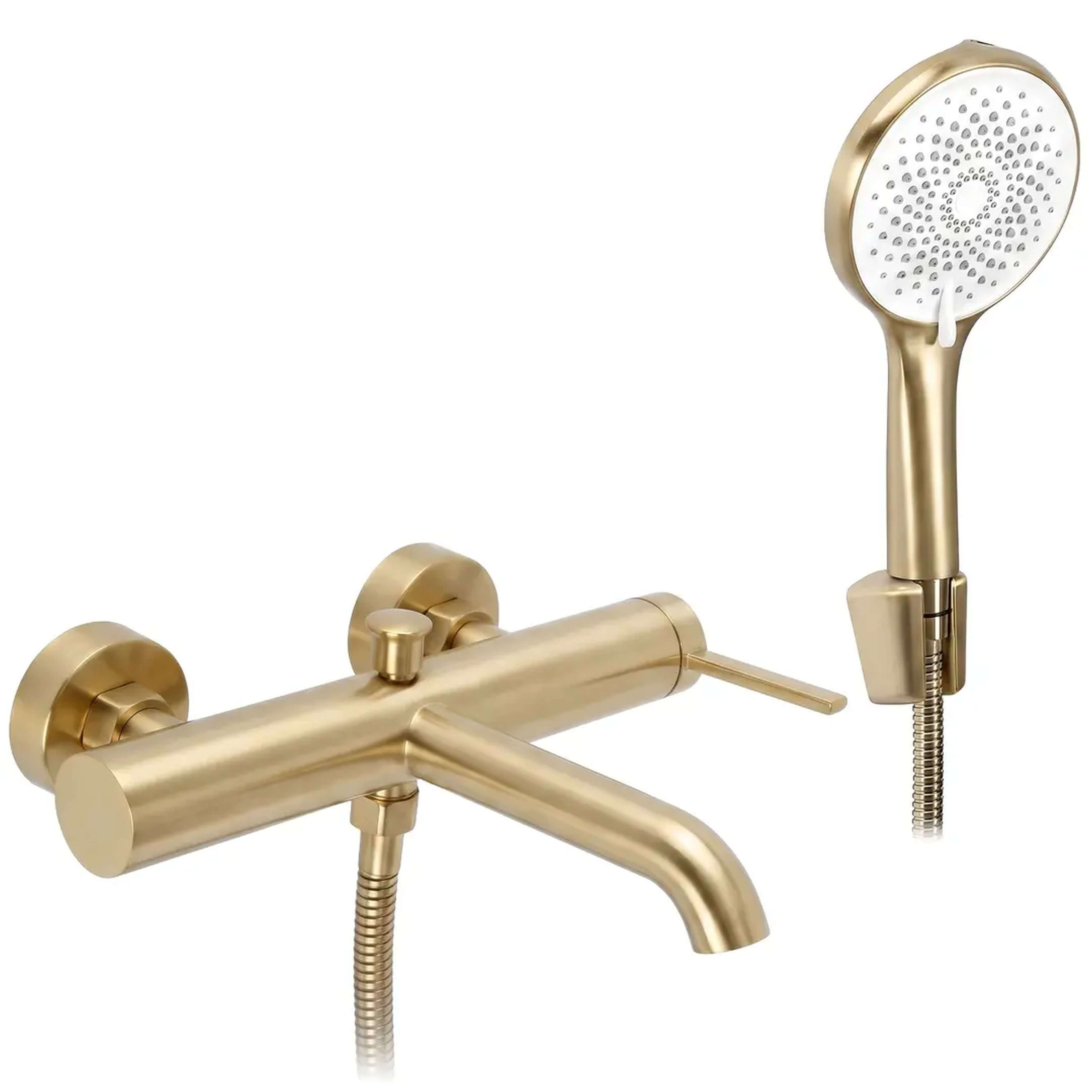 Rea Rivo bad- en douchekraan wand gouden REA-B9338