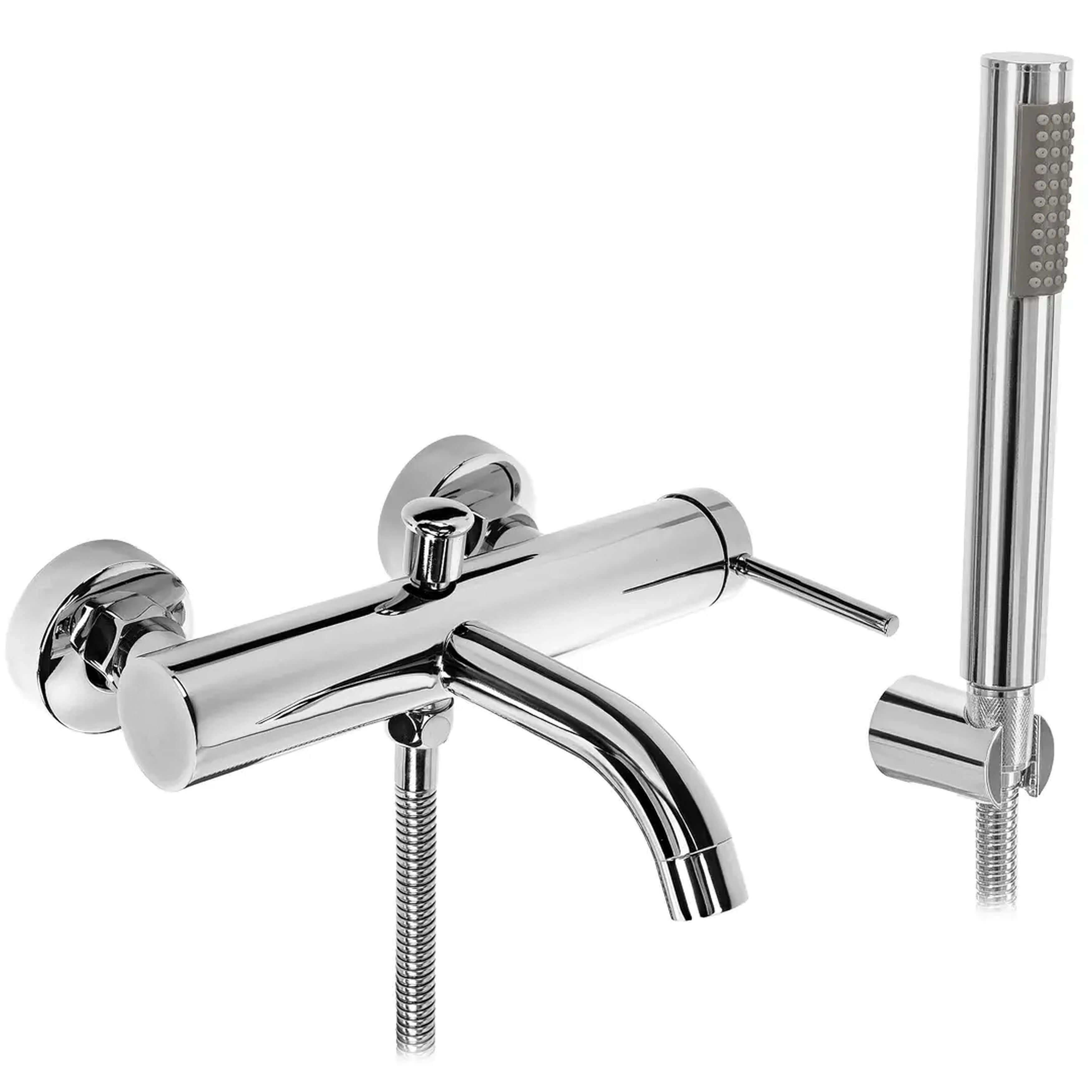 Rea Spot bad- en douchekraan wand chroom REA-B2070
