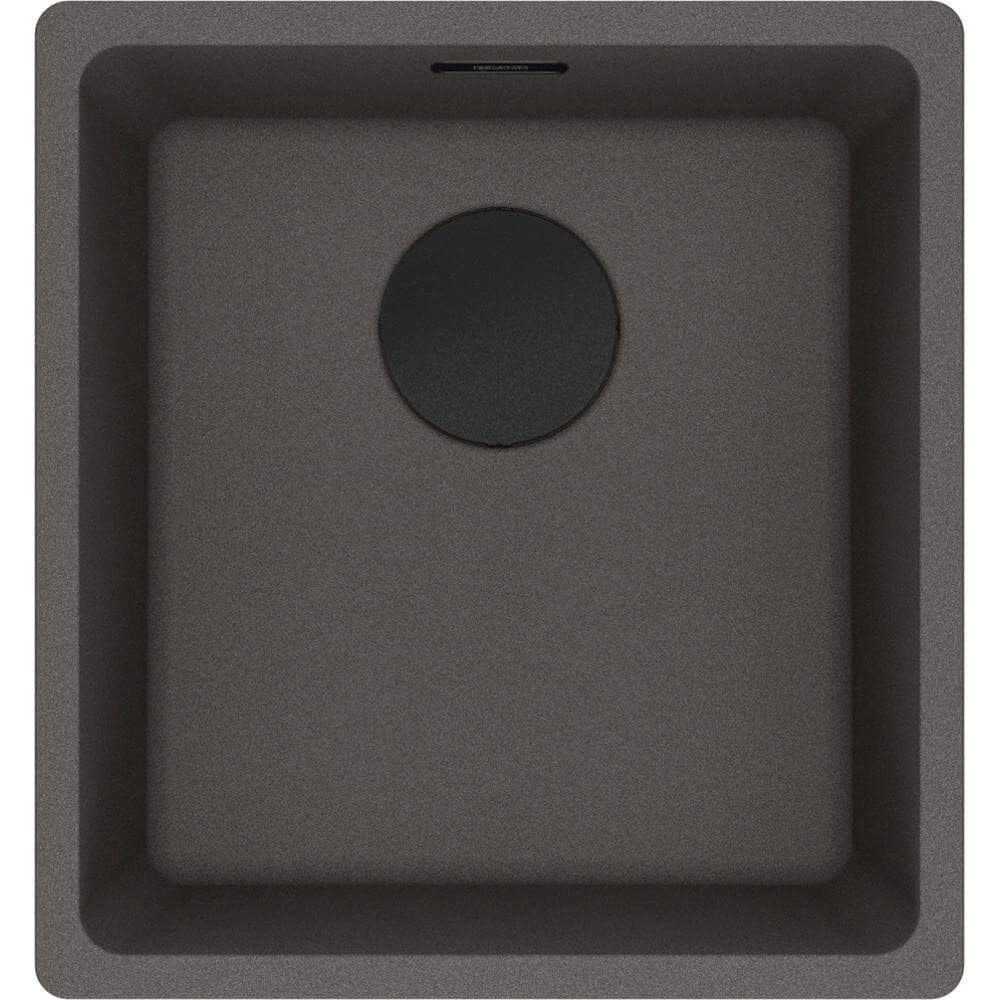 Franke Maris spoelbak van graniet 43.3x43.3 cm zwart 125.0737.996
