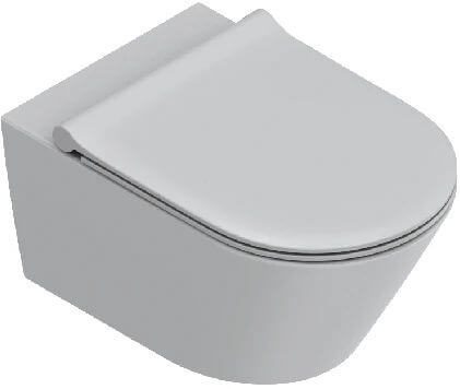 Catalano Zero toiletpot hangend zonder kraag met vortexspoeling zwart glans 0111750023