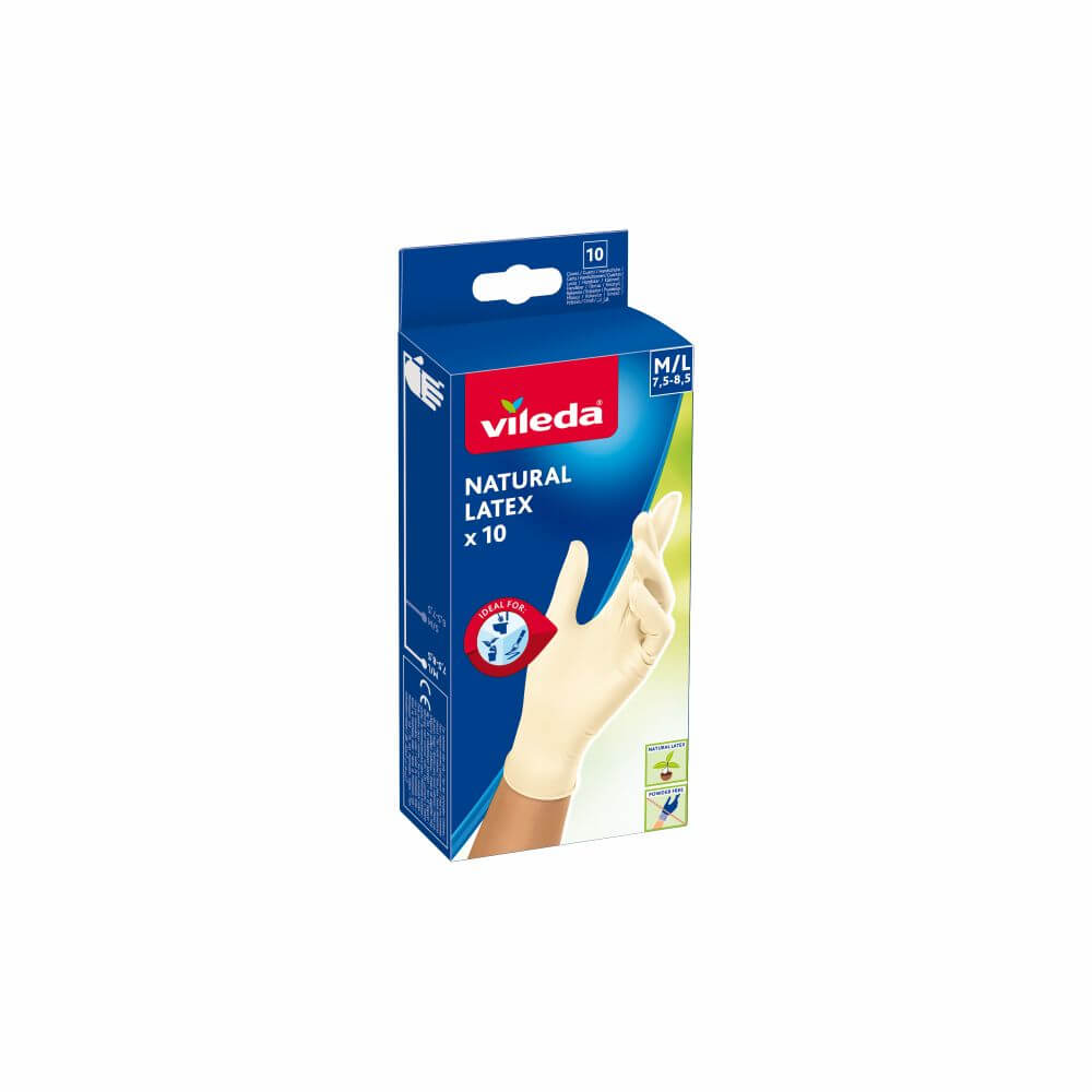 Vileda Natural latex latex handschoenen 179707