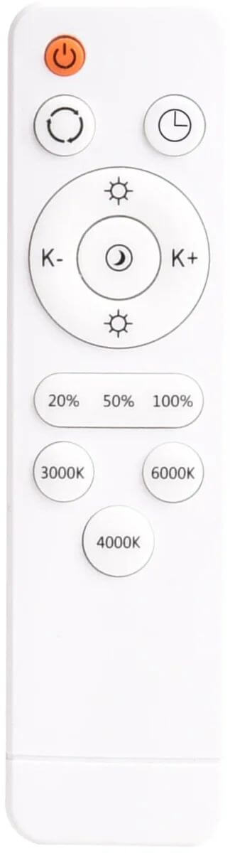 Goldlux Sanico afstandsbediening wit 312655