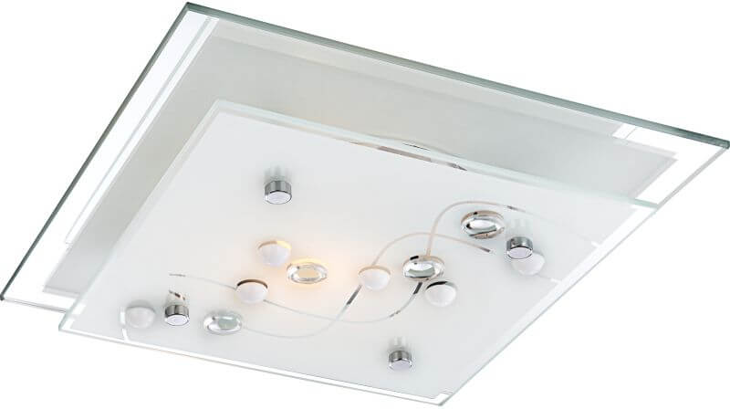 Globo Lighting Ballerina plafond 2x60 W wit 48092