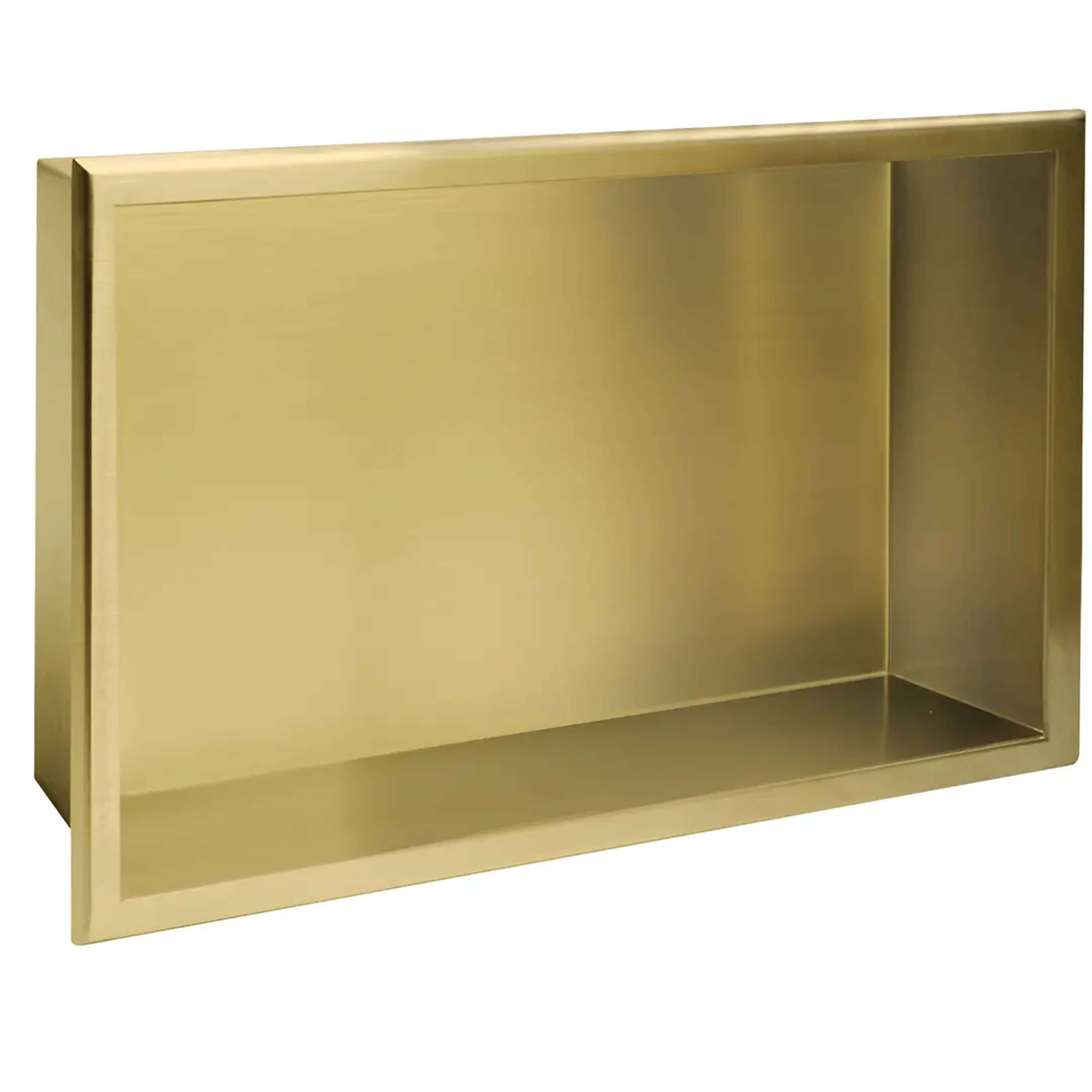 Rea inbouwplank 45 cm gouden REA-05607