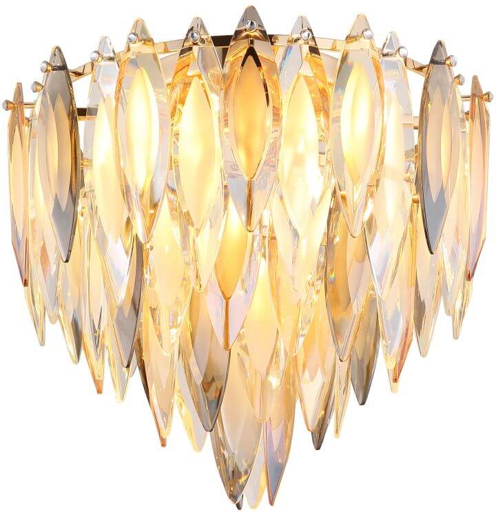 Globo Lighting Elinor plafondlamp 5x40 W gouden 64136D