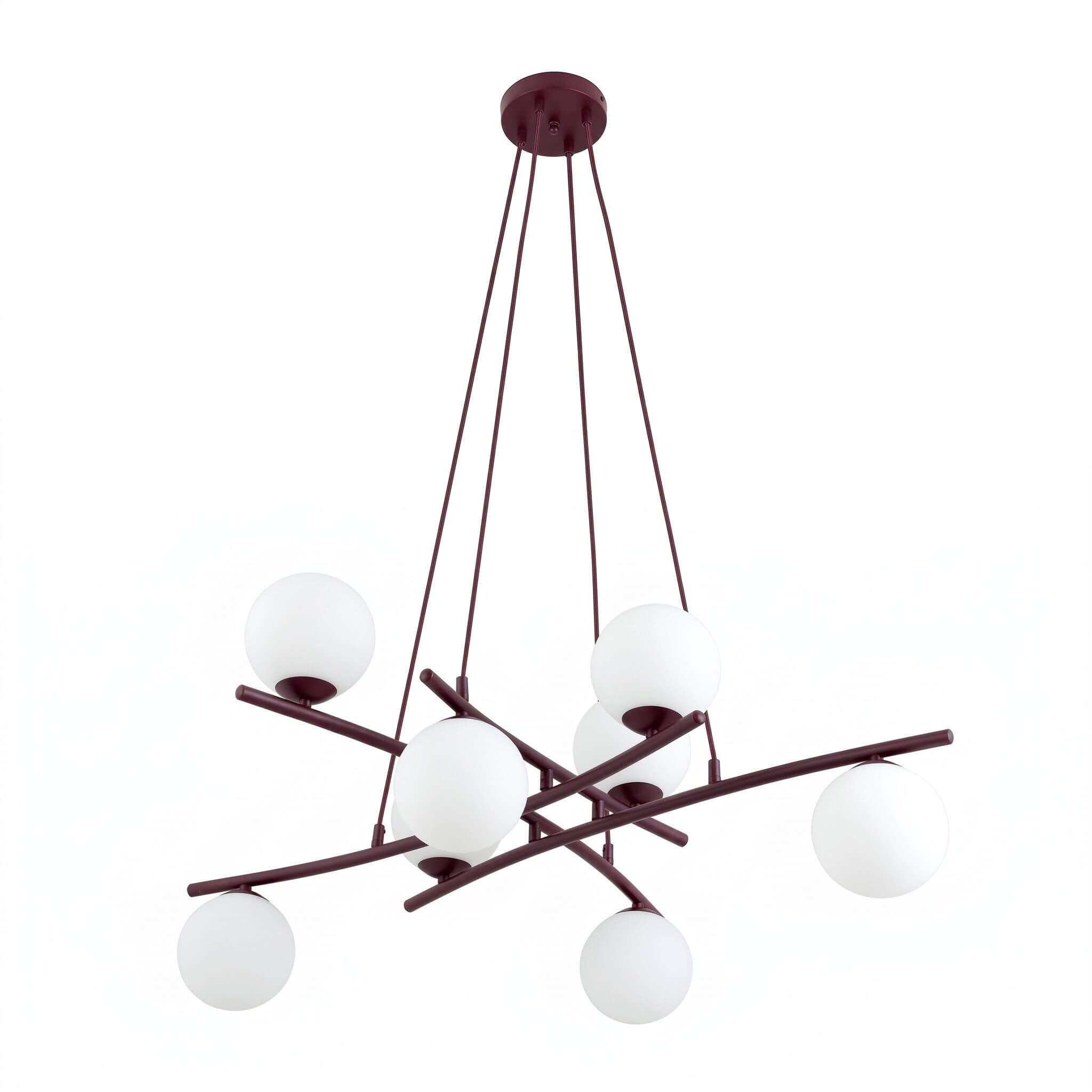 Emibig Essa hanglamp x10 W paars 1799/8