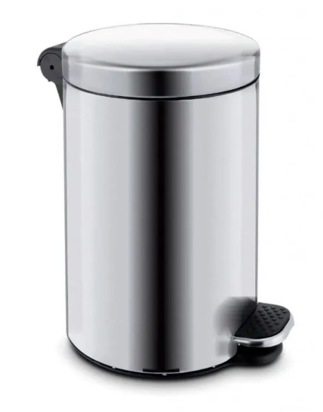Stella Standard prullenbak 5 l staal 20.005-SP