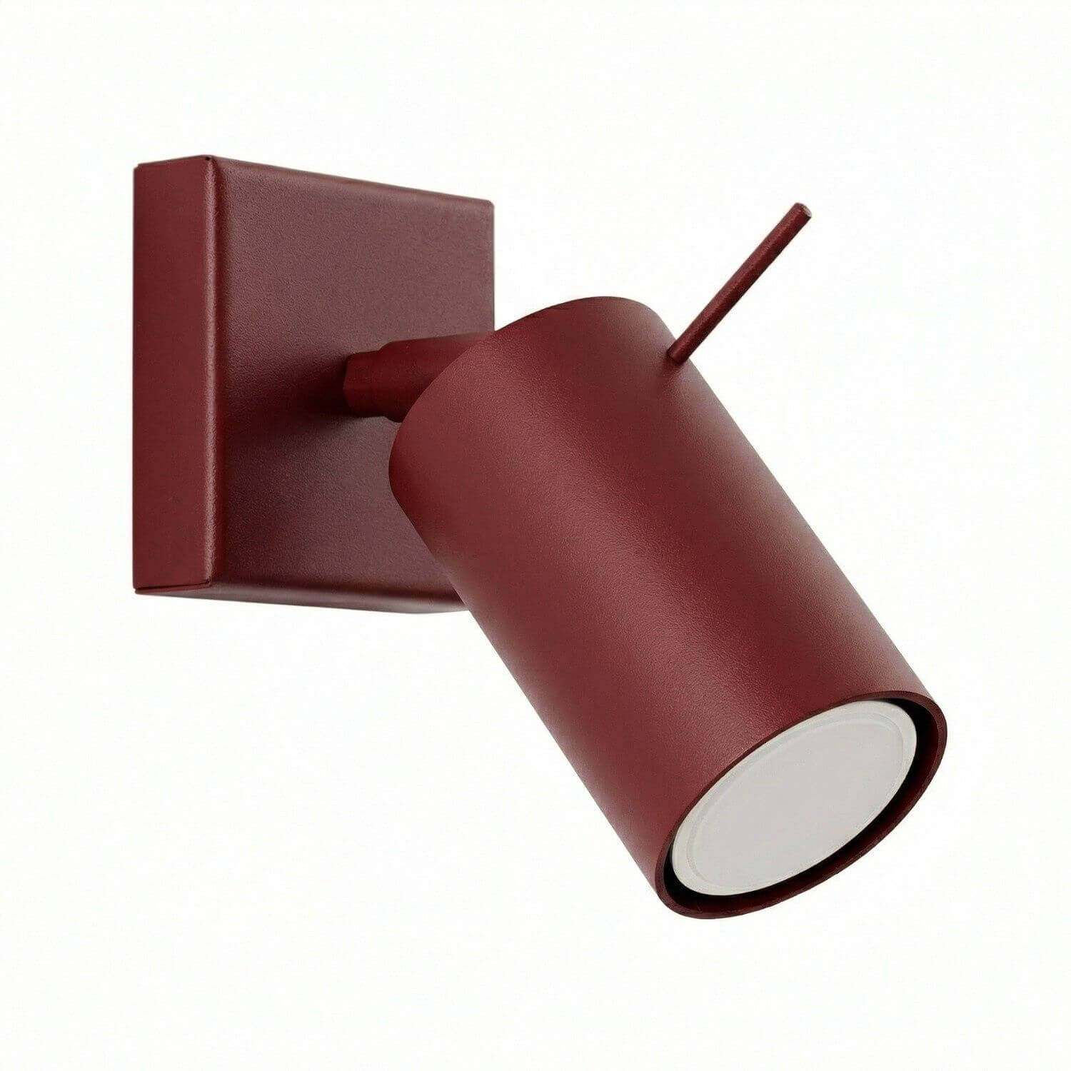 Sollux Lighting Ring wandlamp 1x10 W bourgondisch rood SL.2159