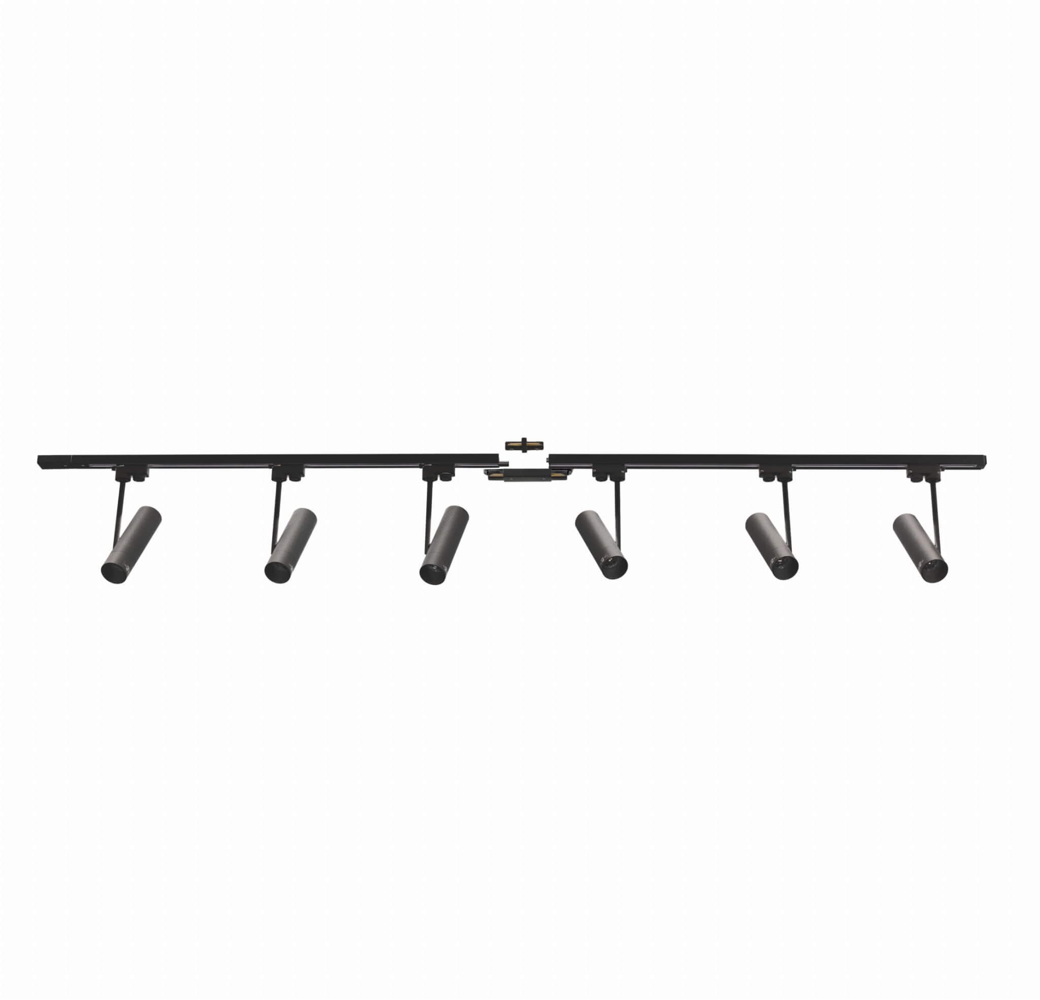 Zuma Line Black set busbars met reflectoren 6x35 W zwart 3026