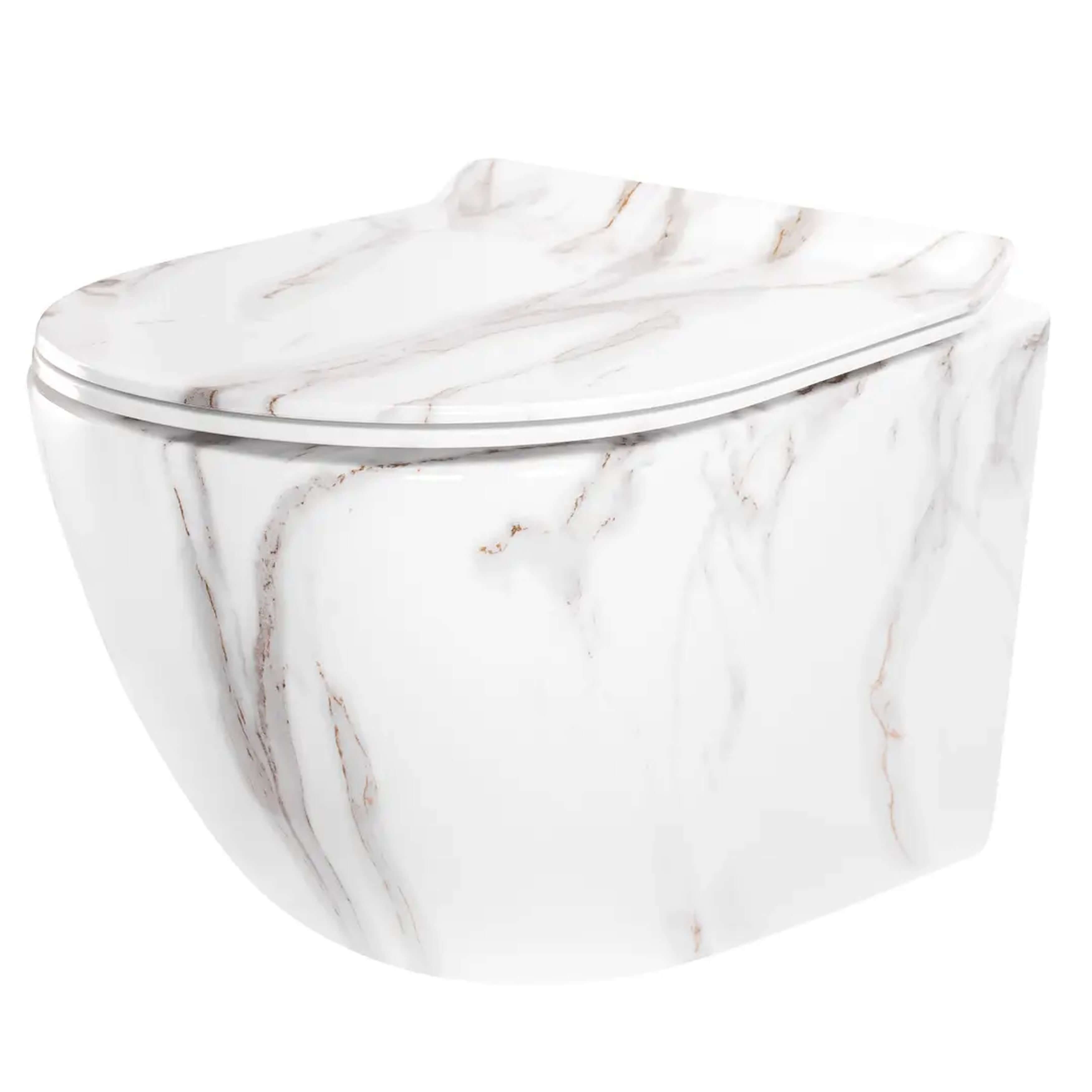 Rea Carter toiletpot hangend met vortexspoeling glans REA-C6390
