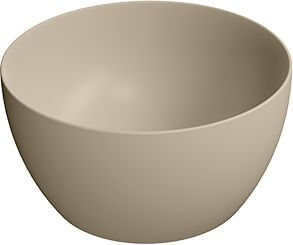 GSI Pura wastafel 42x42 cm rond opbouw mat 885208