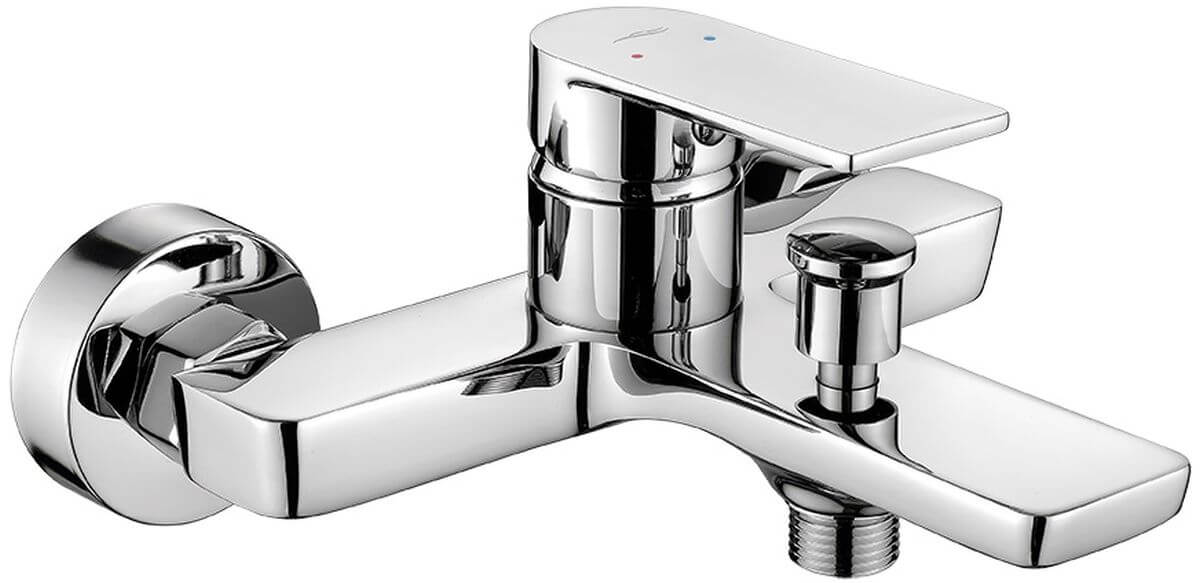 Kuchinox Serta bad- en douchekraan wand chroom BKS_010A